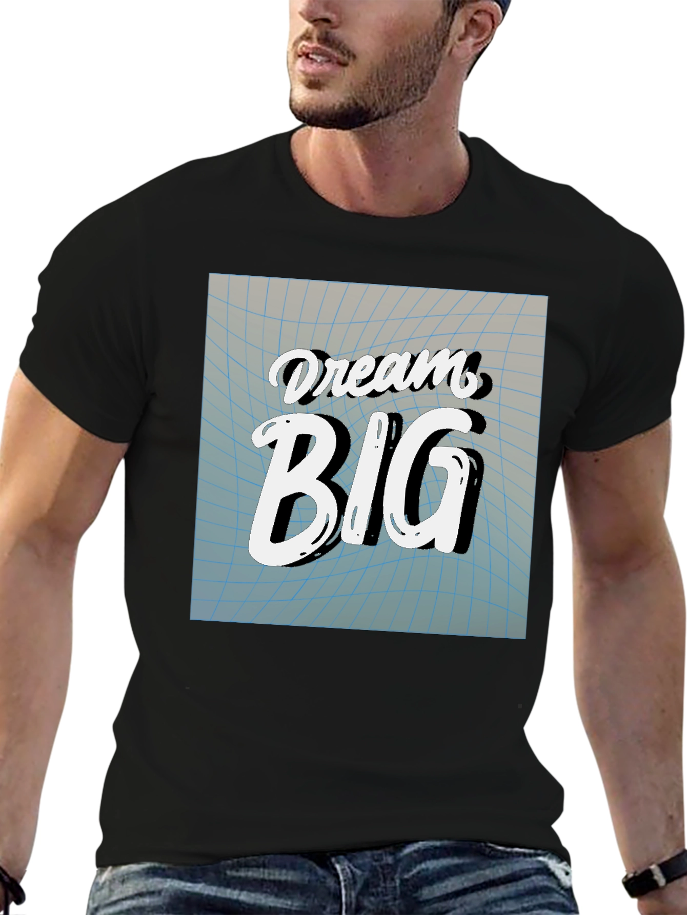 Dream Big Black T-Shirt