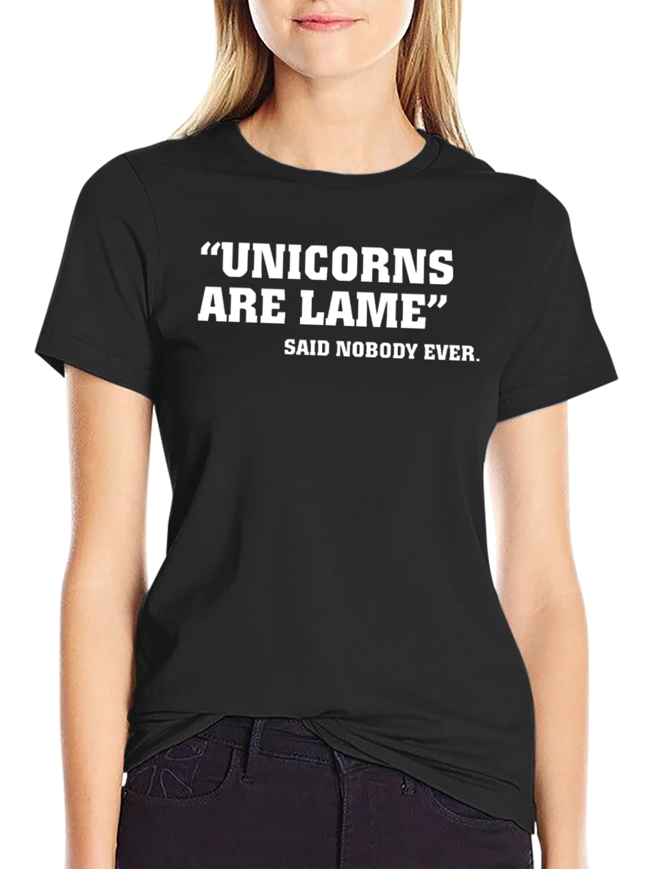 Unicorns Are Lame Funny Sarcastic T-Shirt