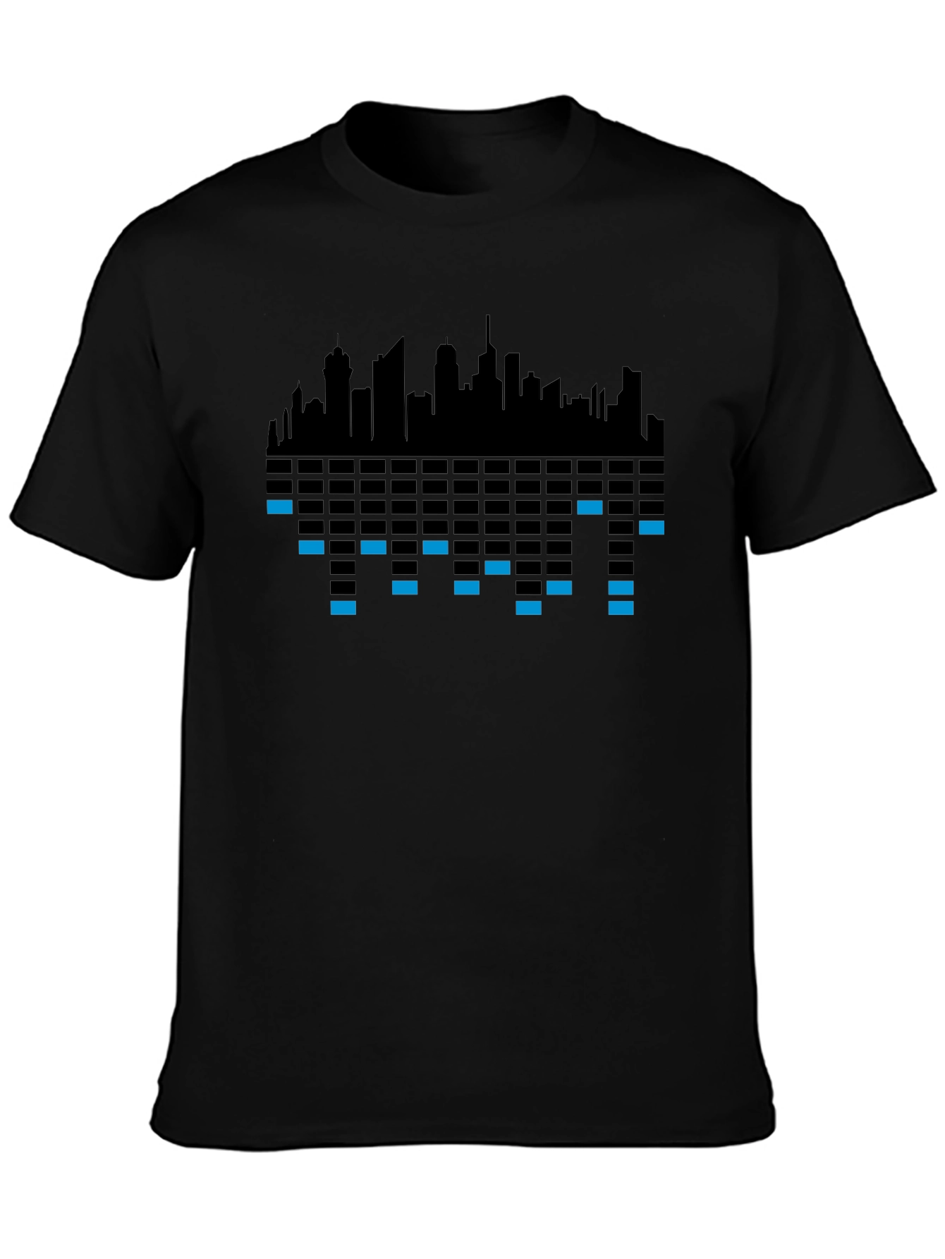 Retro Cityscape Graphic T-Shirt