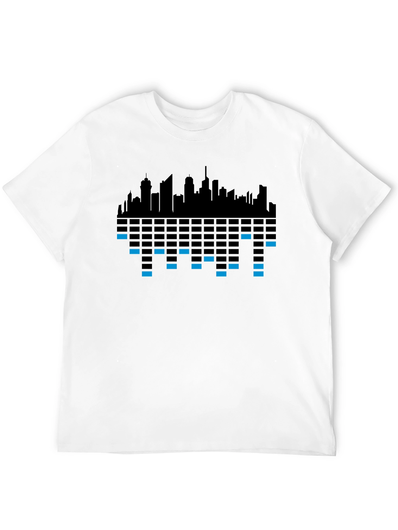 Retro Cityscape Graphic T-Shirt