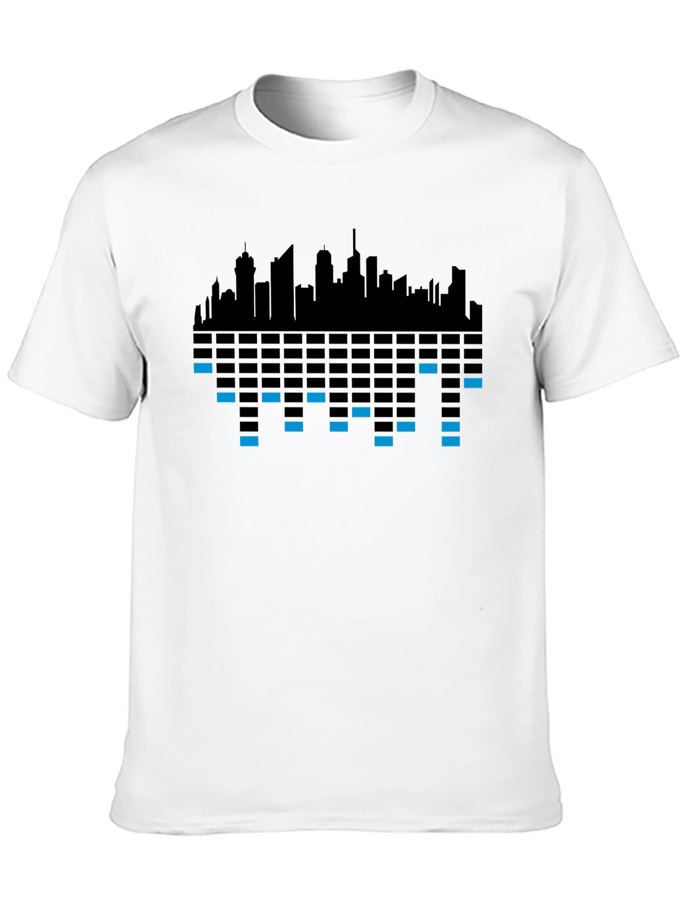 Retro Cityscape Graphic T-Shirt