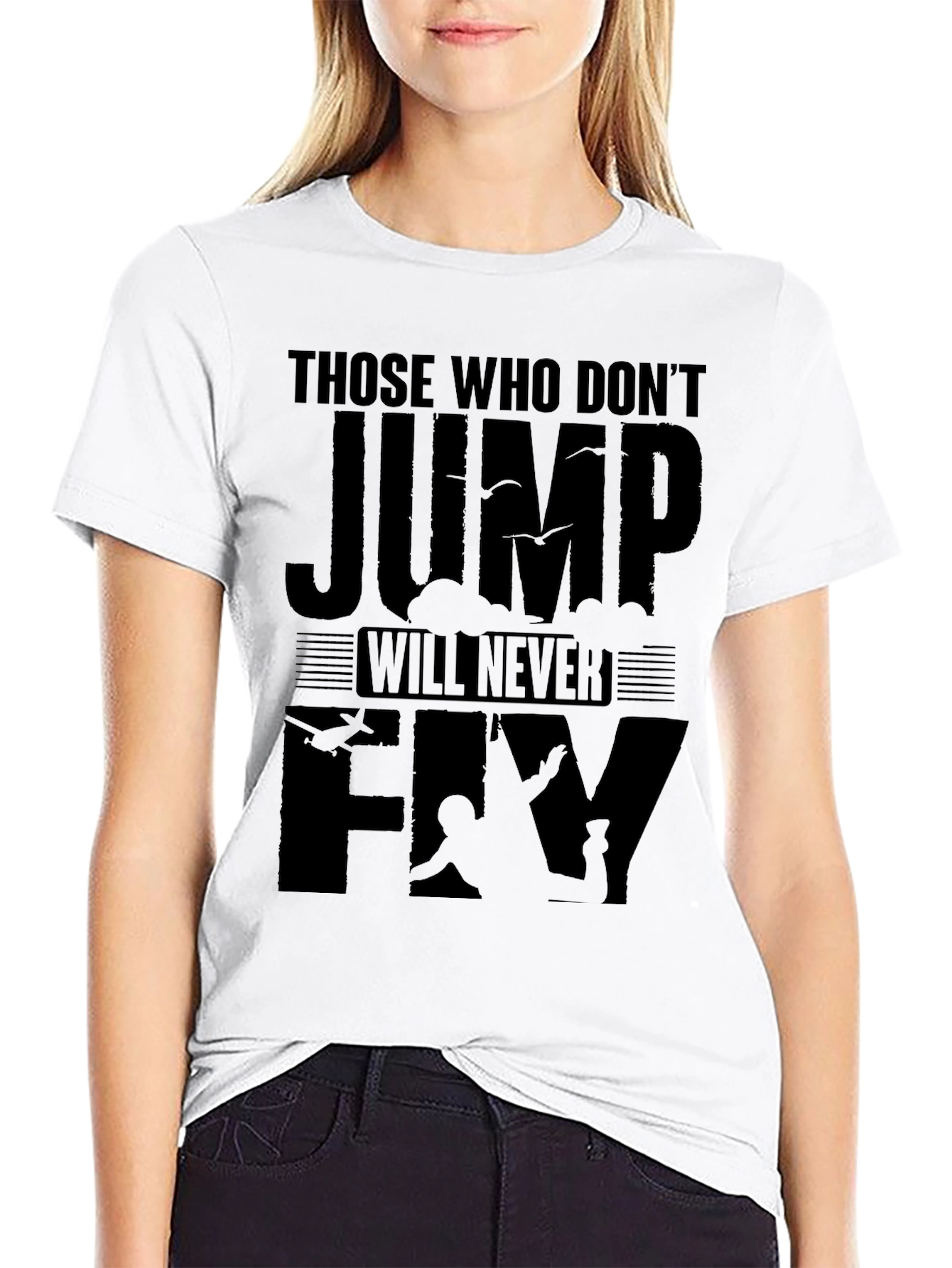 Jump and Fly Graphic T-Shirt