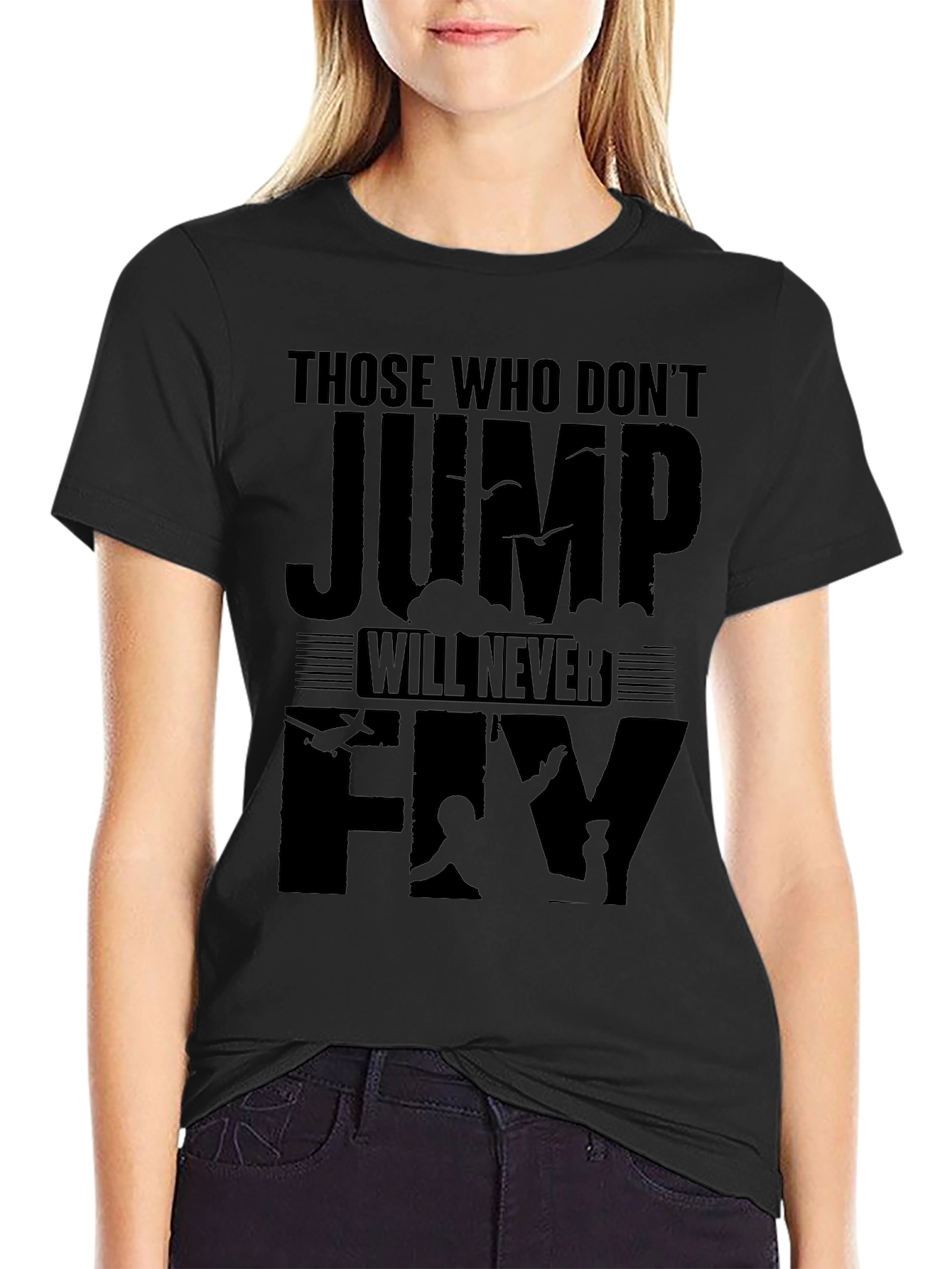 Jump and Fly Graphic T-Shirt