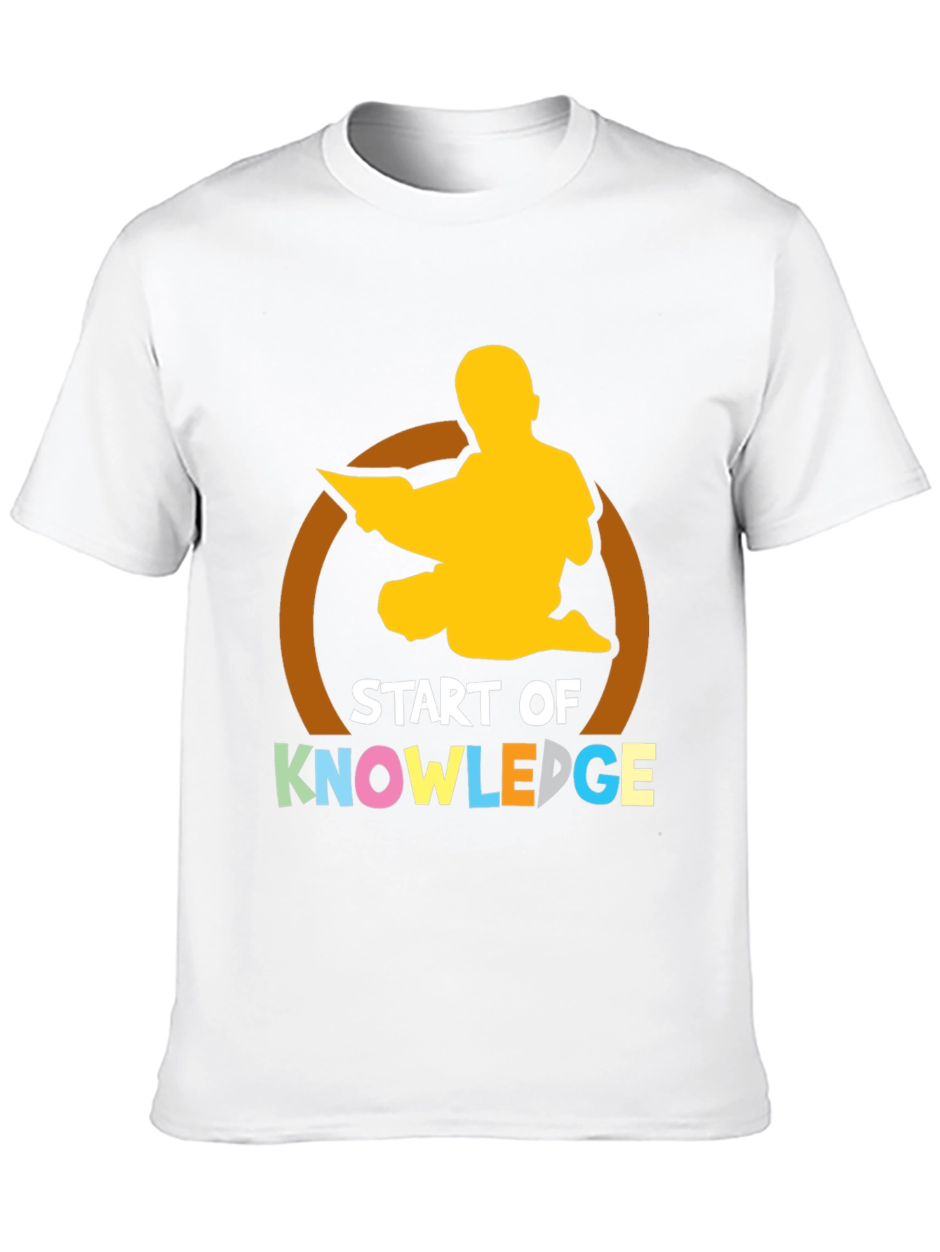 Start of Knowledge Graphic Black T-Shirt