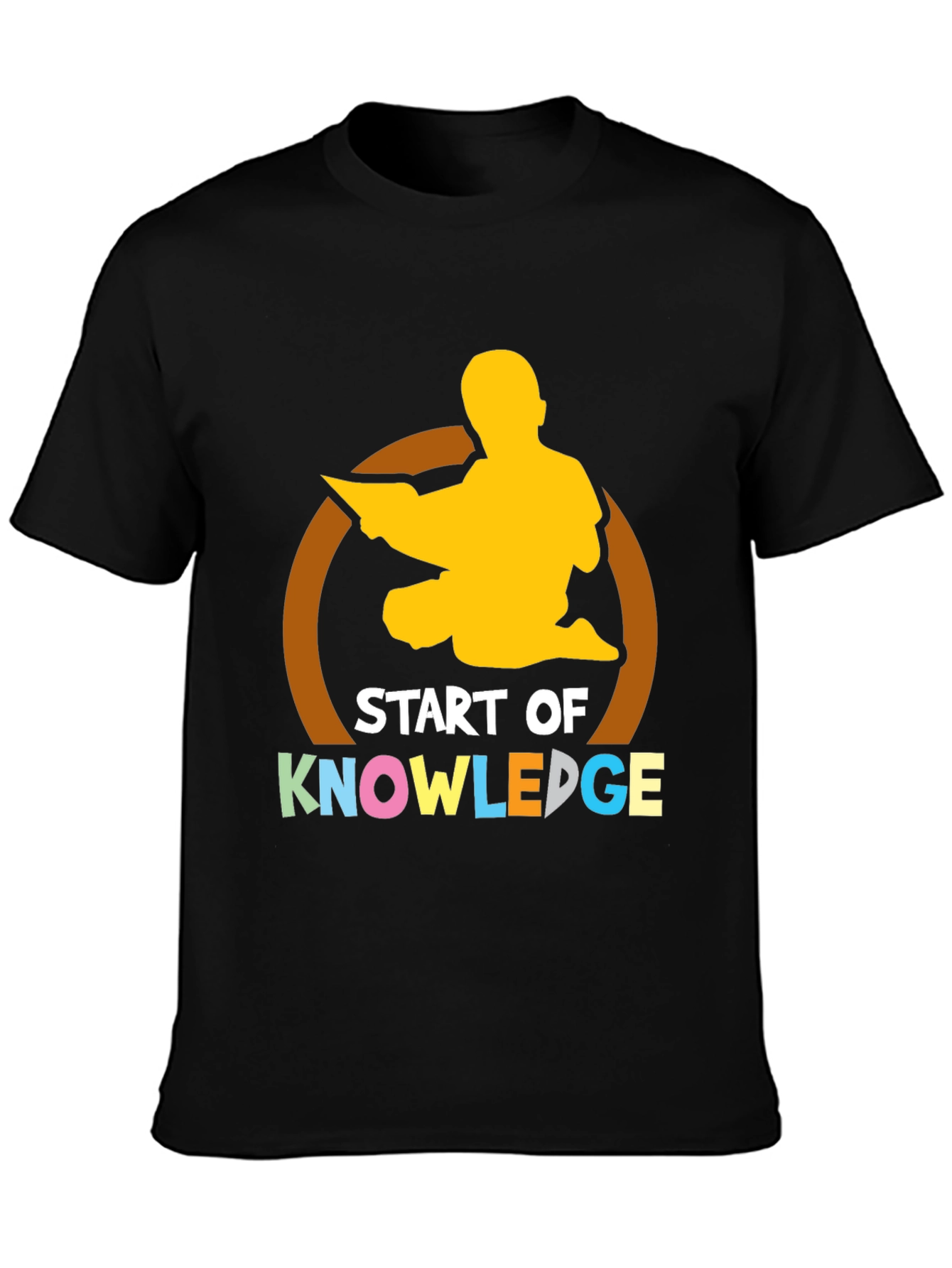 Start of Knowledge Graphic Black T-Shirt