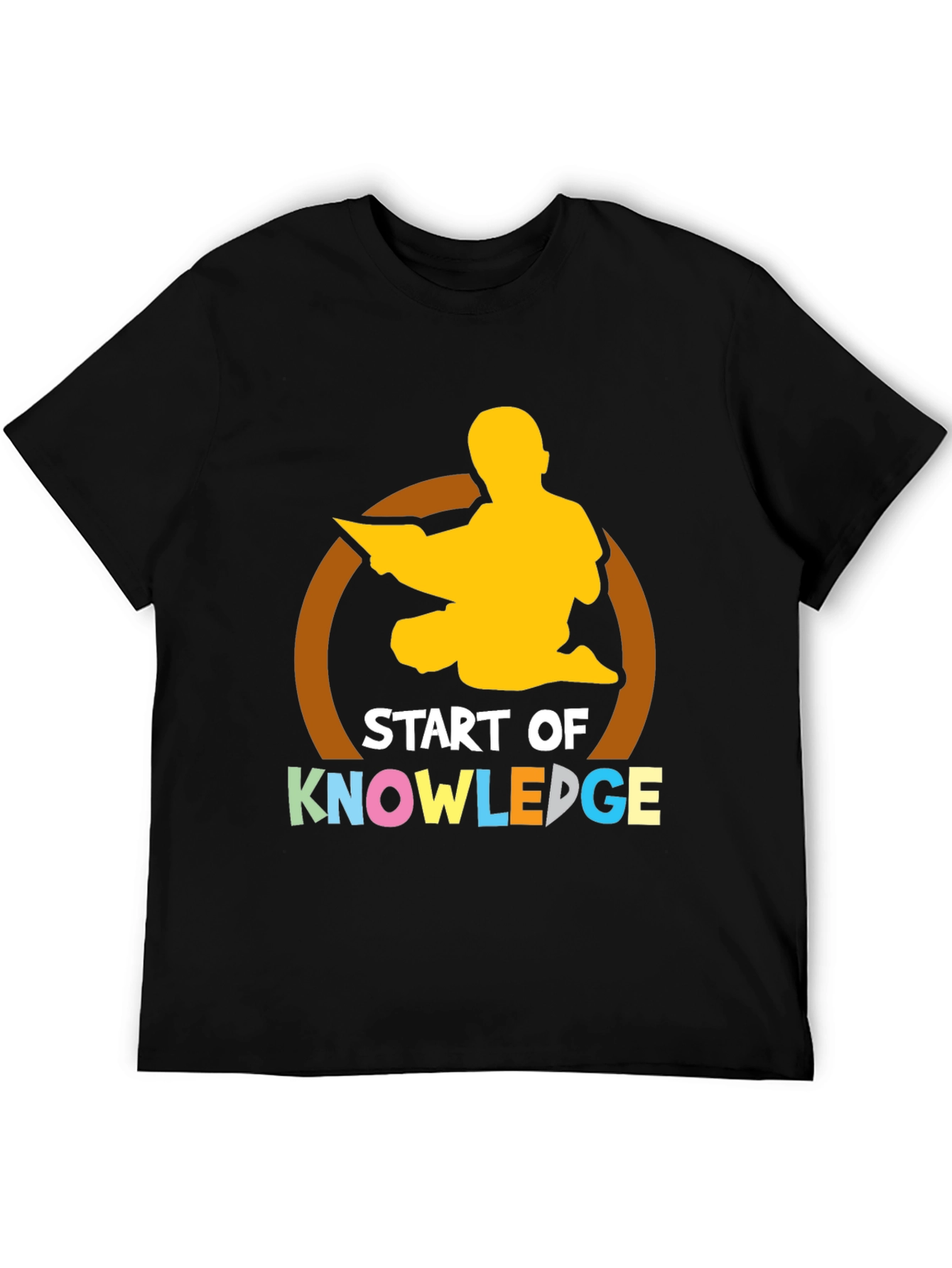Start of Knowledge Graphic Black T-Shirt