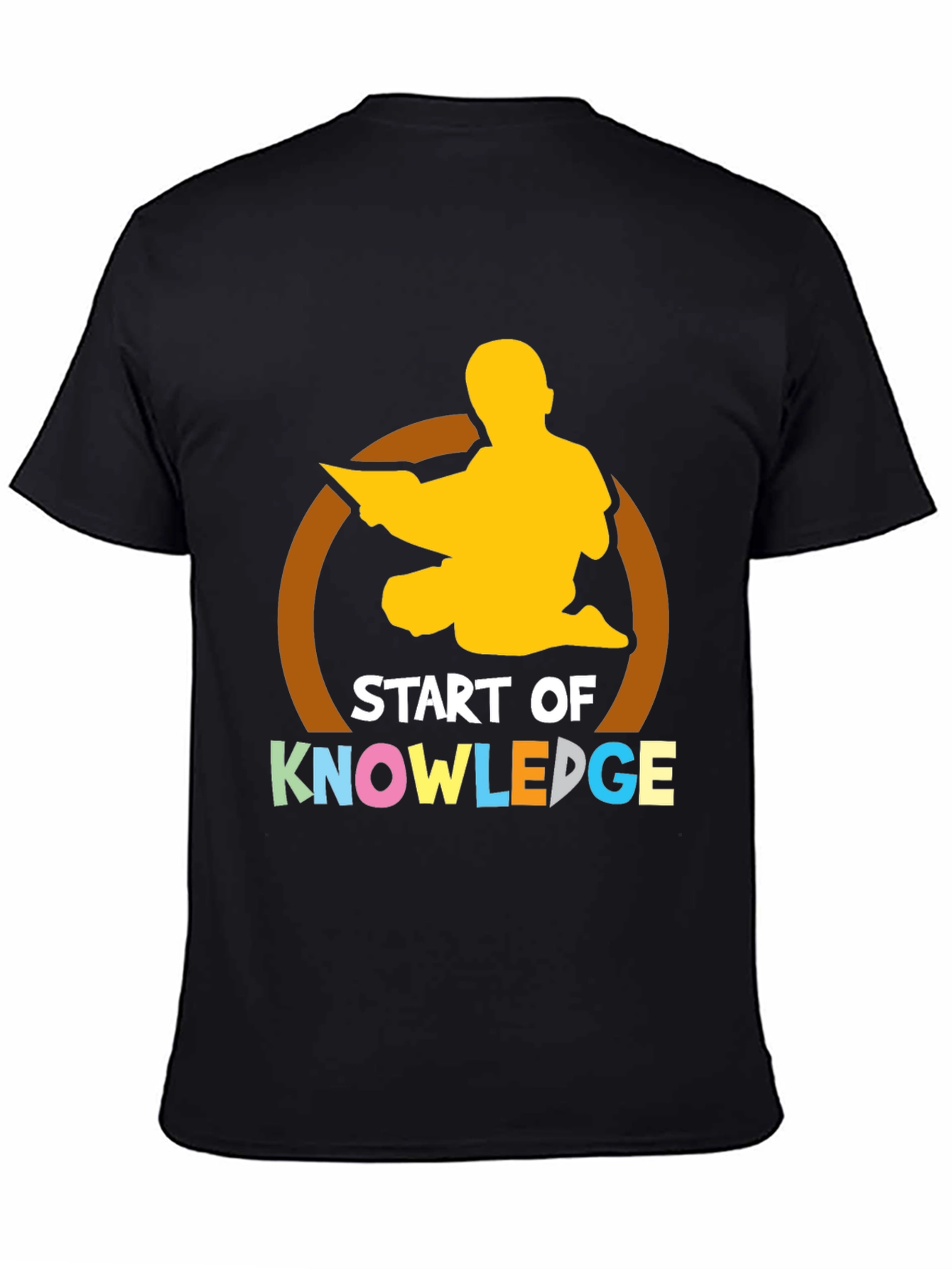 Start of Knowledge Graphic Black T-Shirt