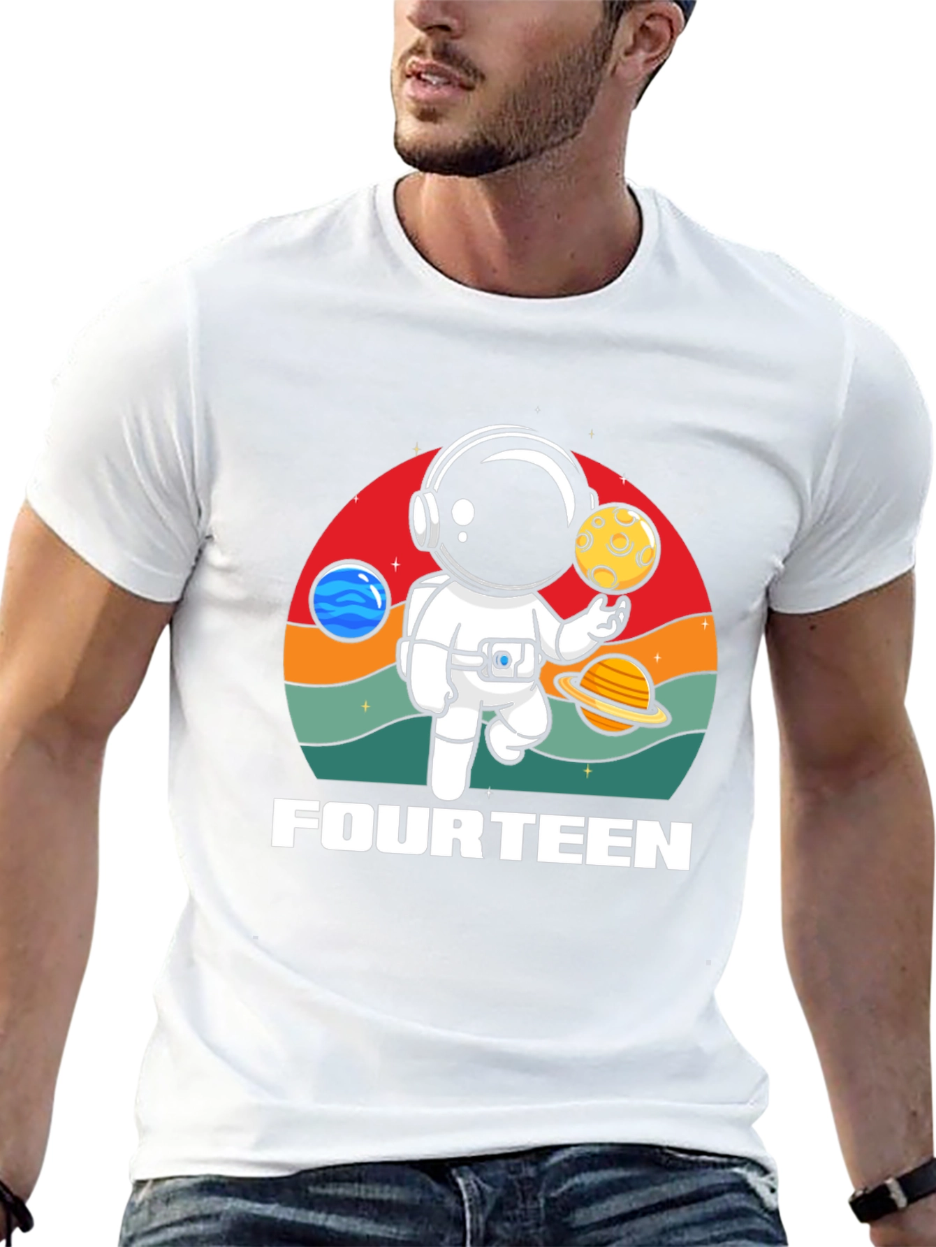 Fourteen Astronaut T-Shirt