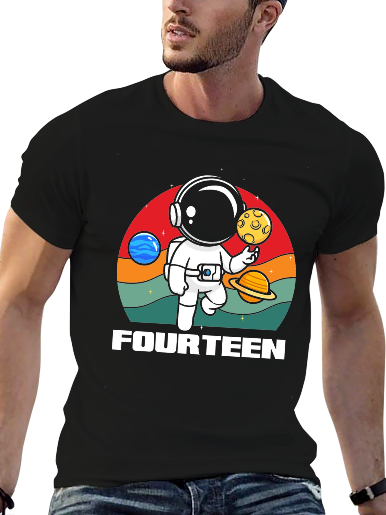 Fourteen Astronaut T-Shirt