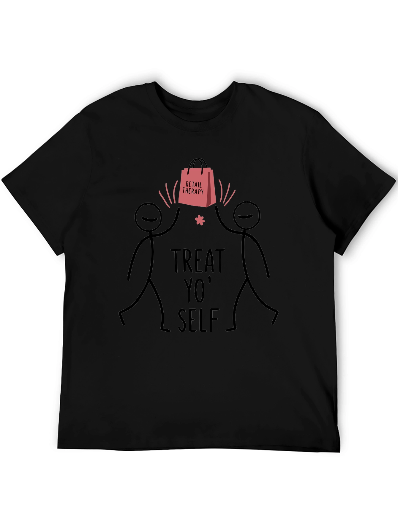 Treat Yo Self Graphic T-Shirt
