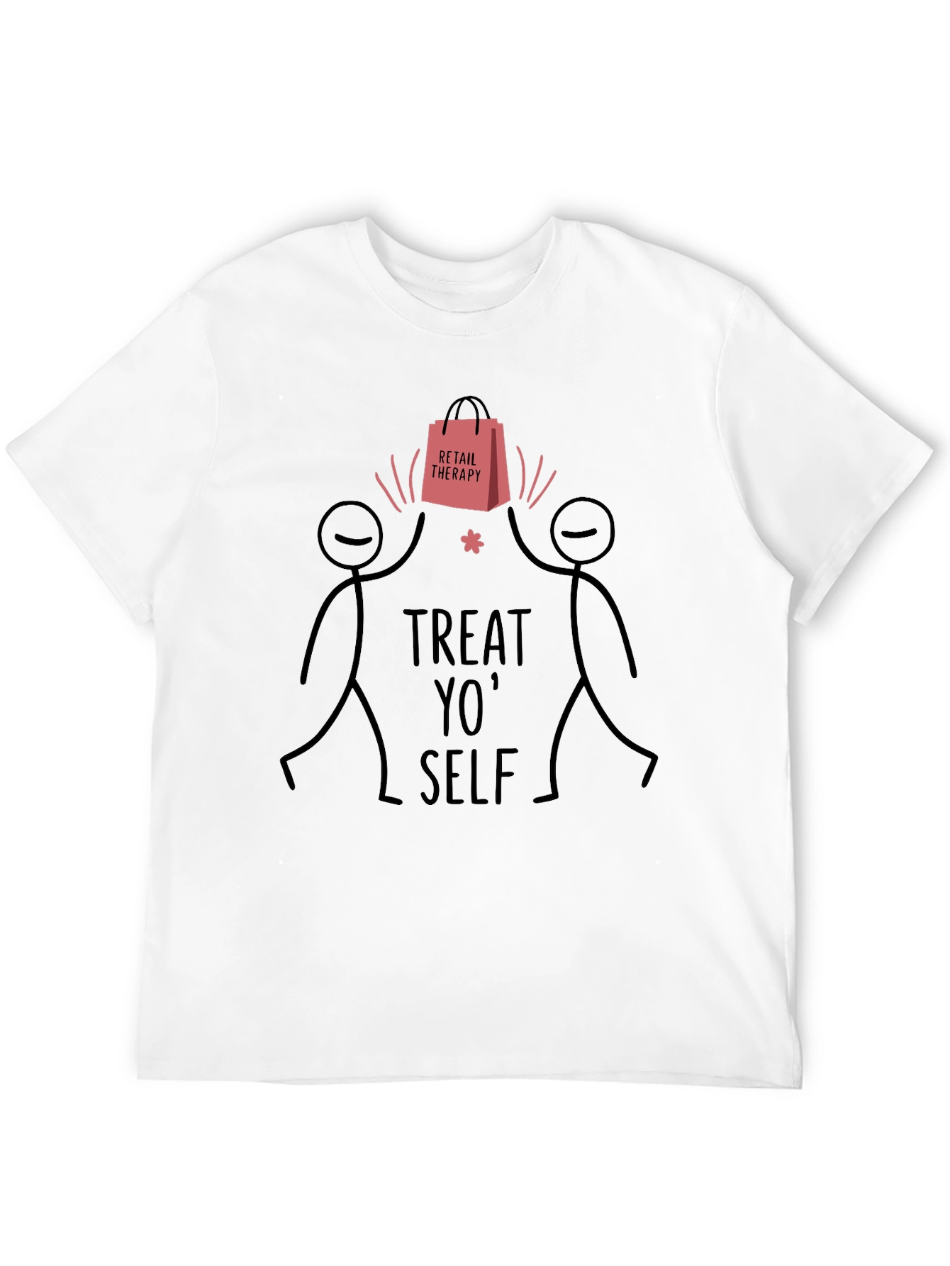 Treat Yo Self Graphic T-Shirt