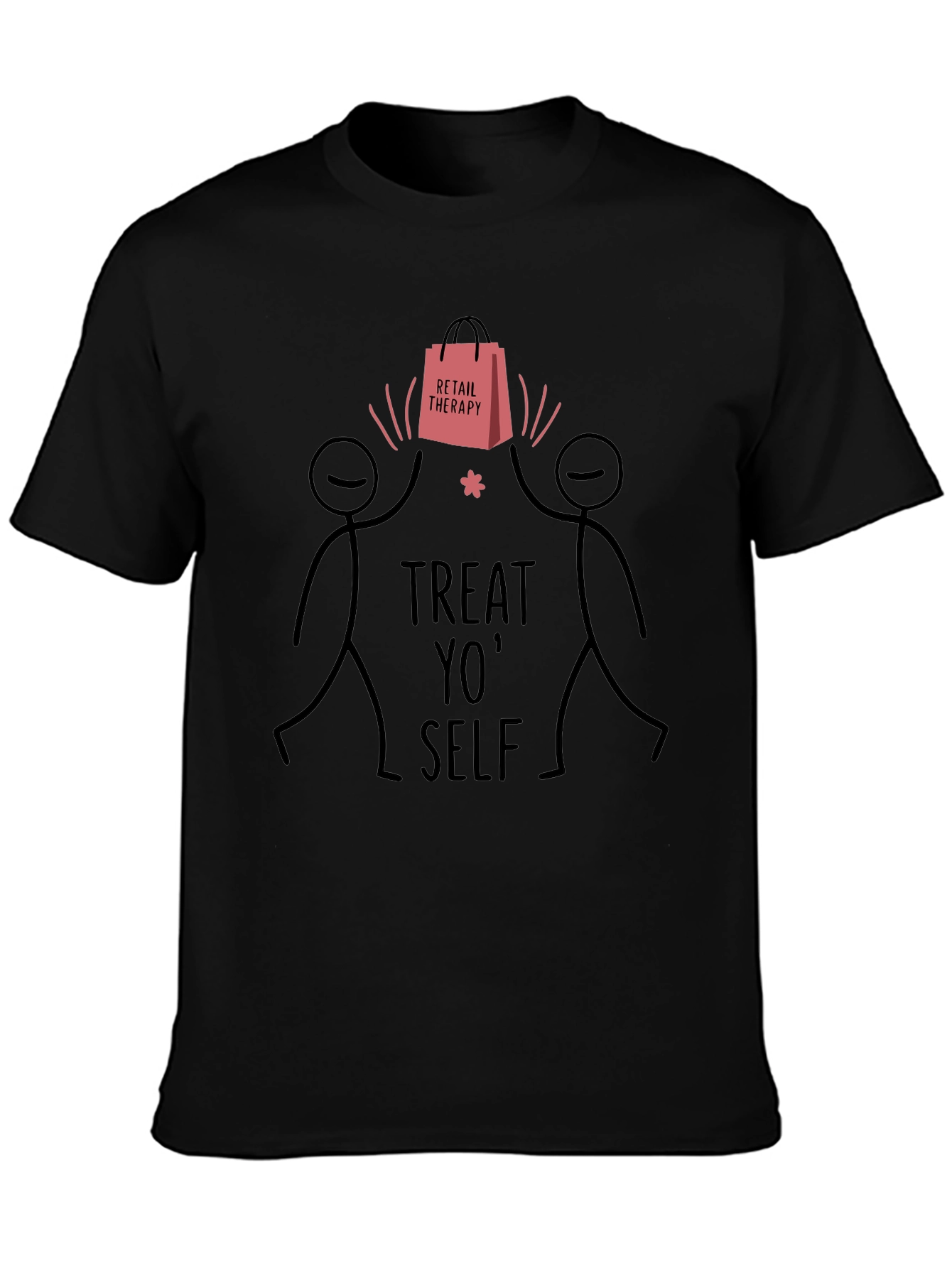 Treat Yo Self Graphic T-Shirt