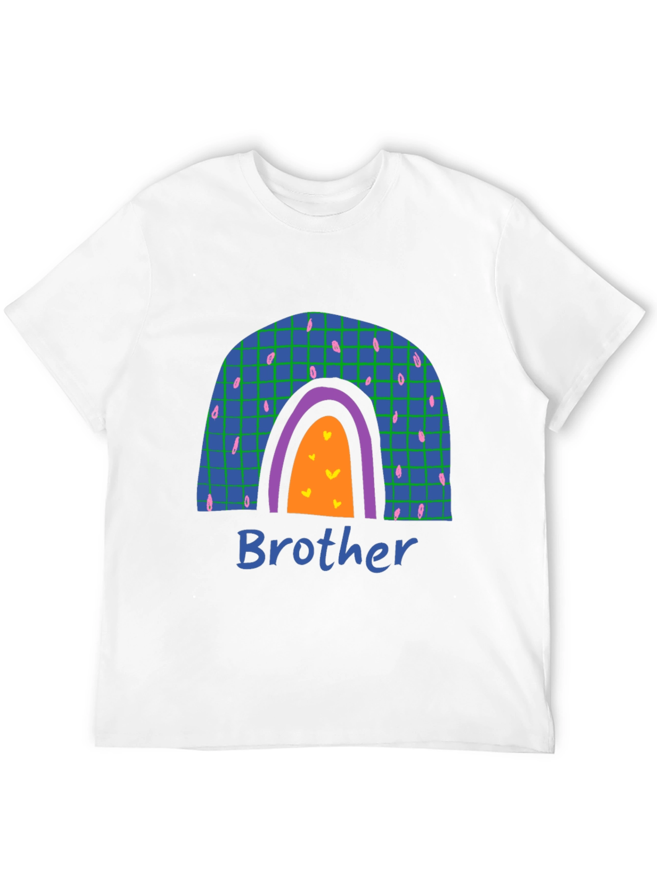 Brother Rainbow Graphic T-Shirt