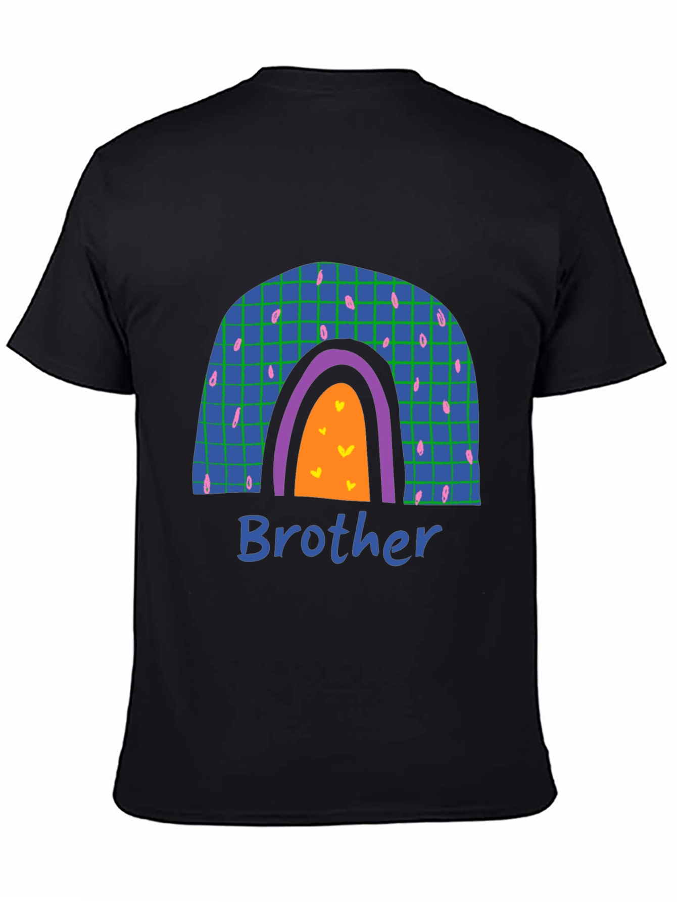 Brother Rainbow Graphic T-Shirt
