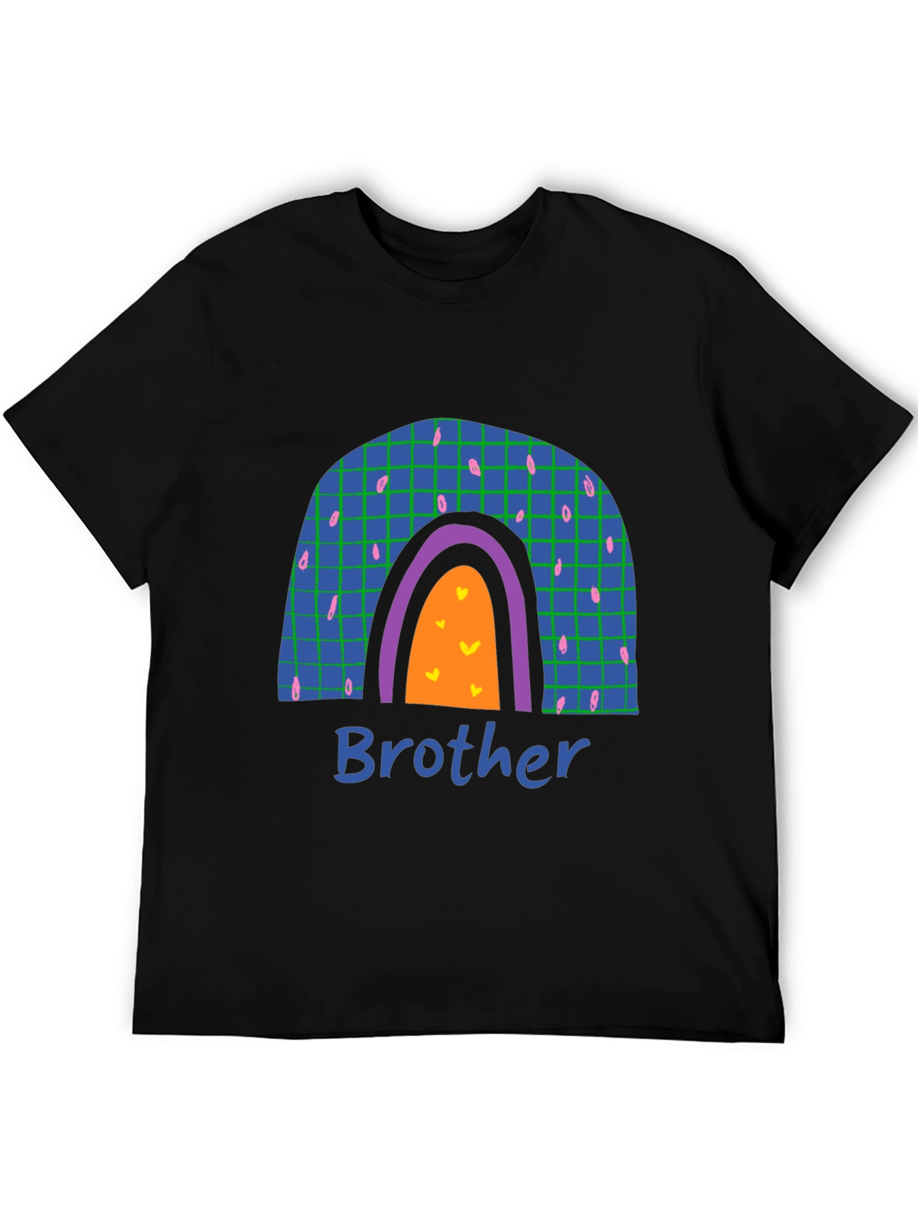 Brother Rainbow Graphic T-Shirt