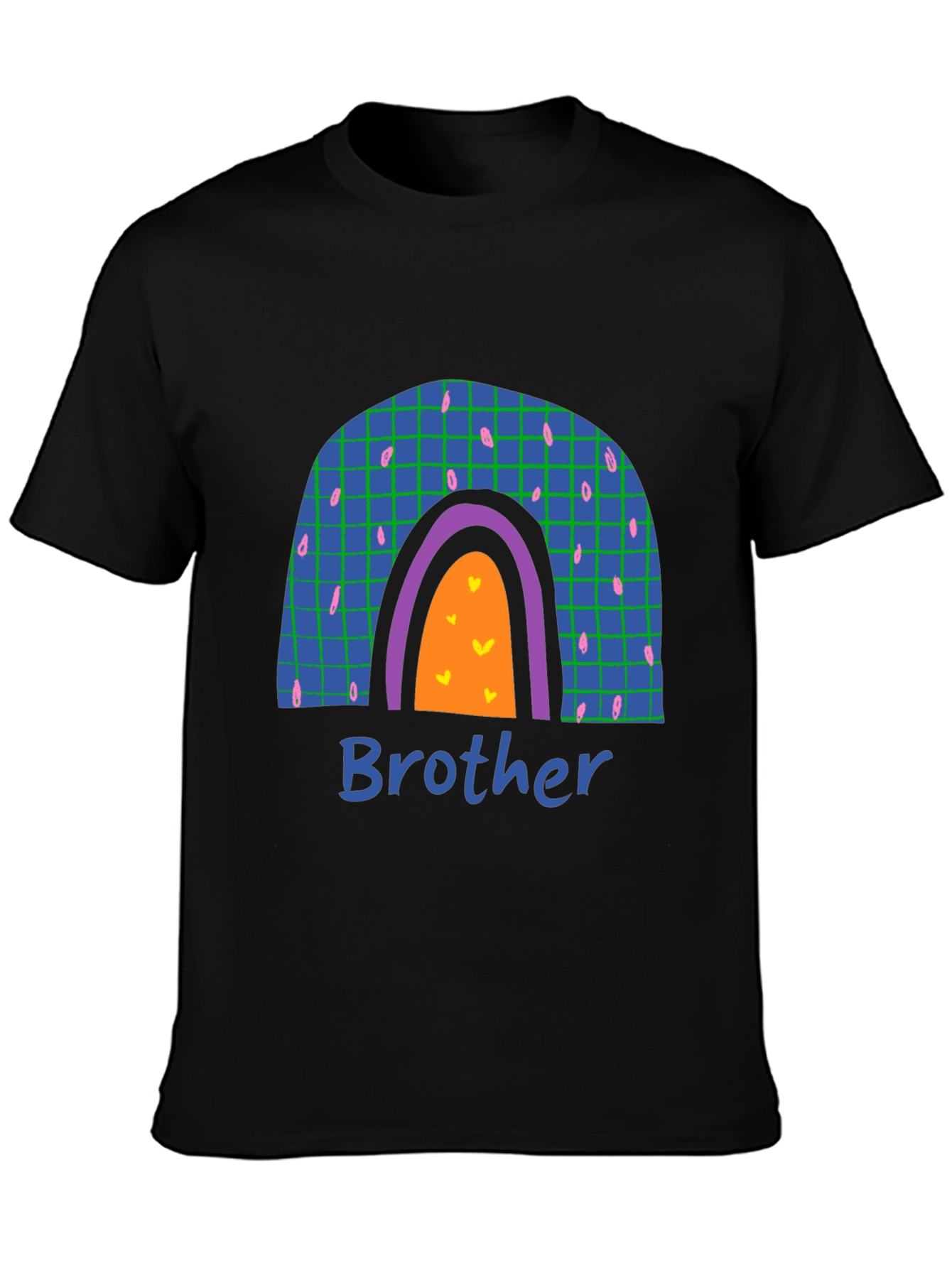 Brother Rainbow Graphic T-Shirt