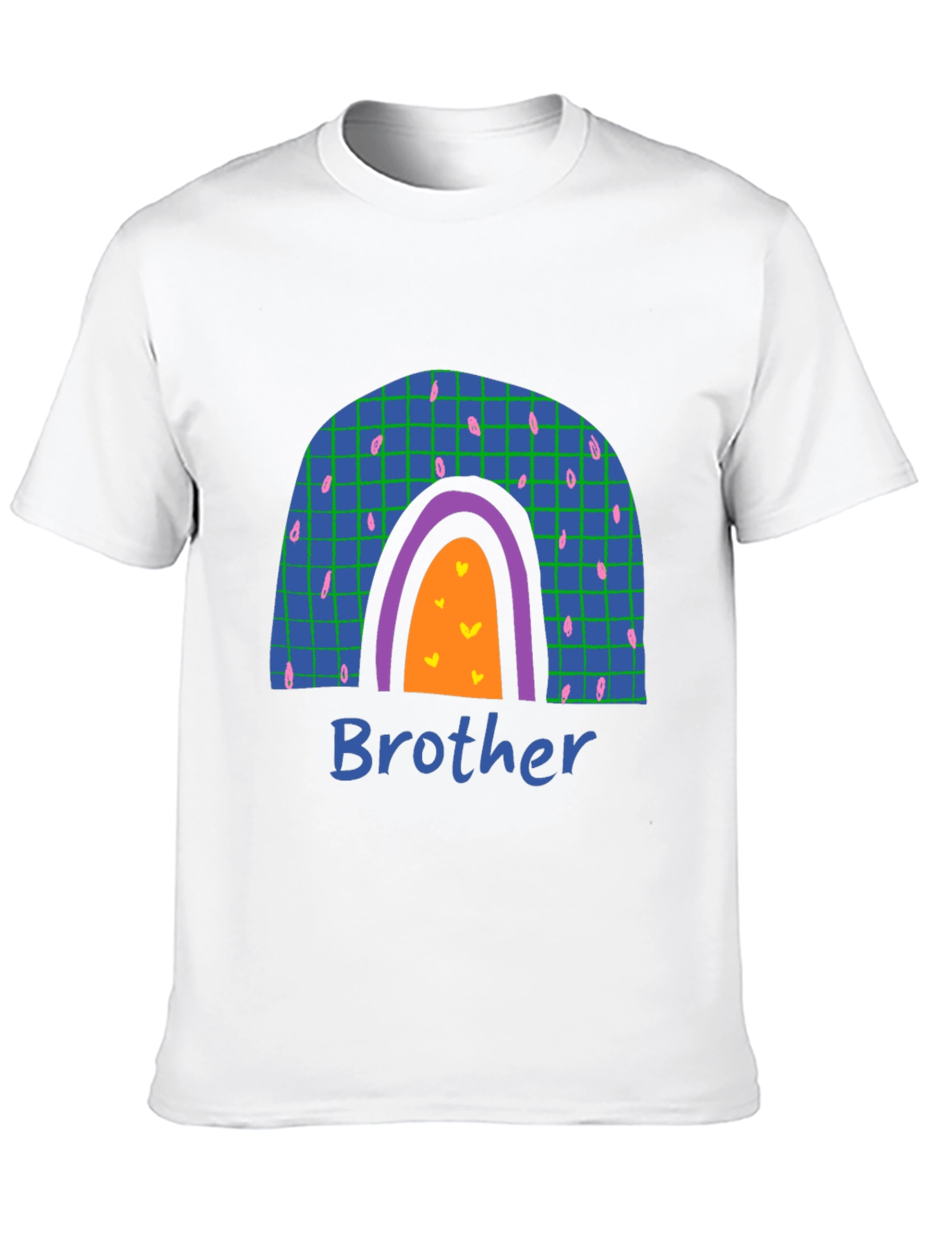 Brother Rainbow Graphic T-Shirt