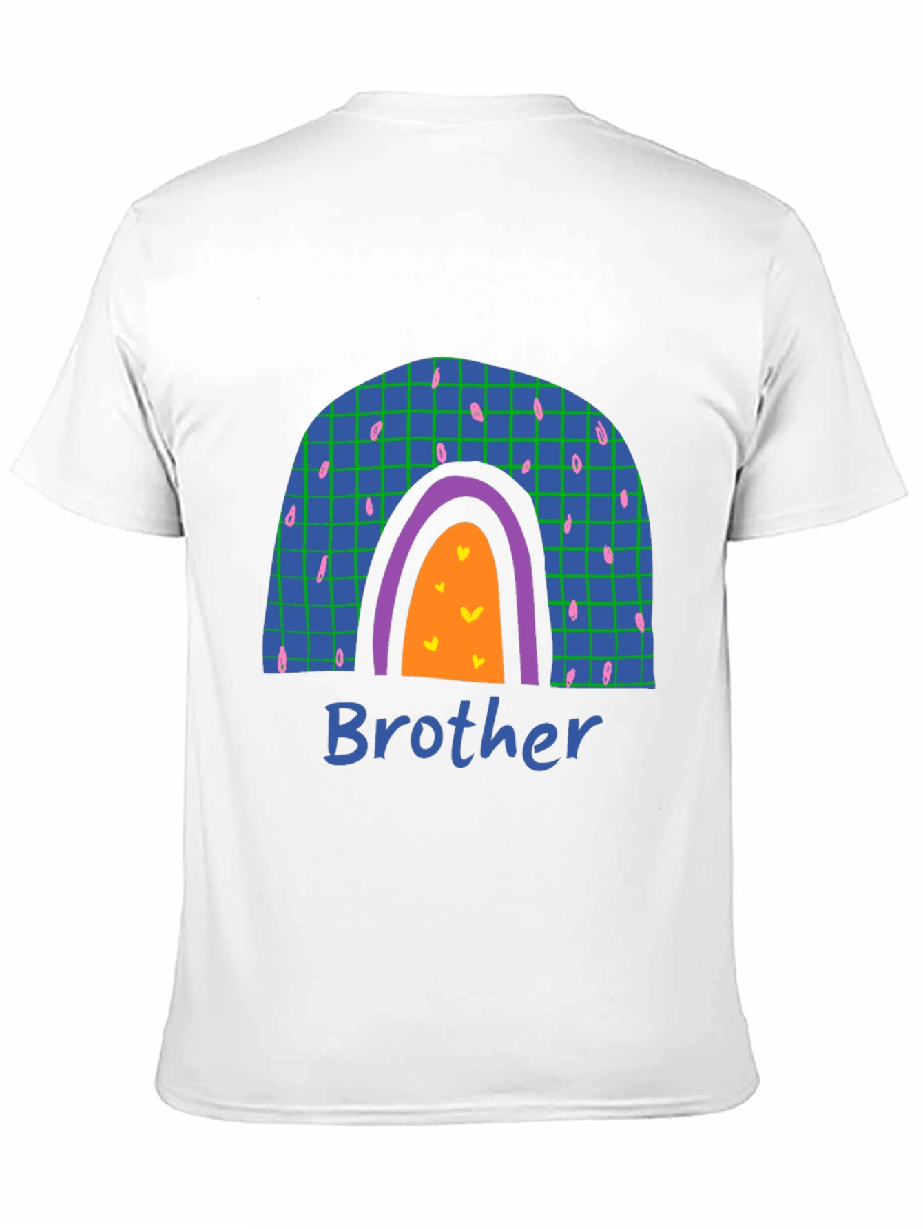 Brother Rainbow Graphic T-Shirt
