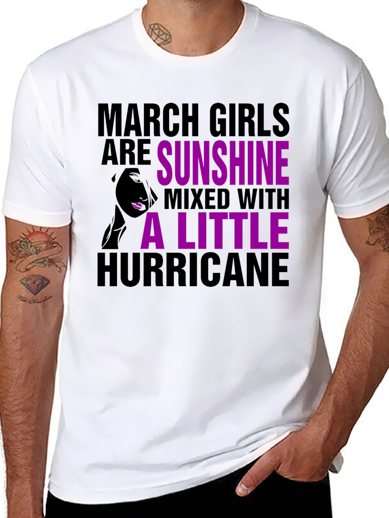 March Girls Sunshine Hurricane T-Shirt