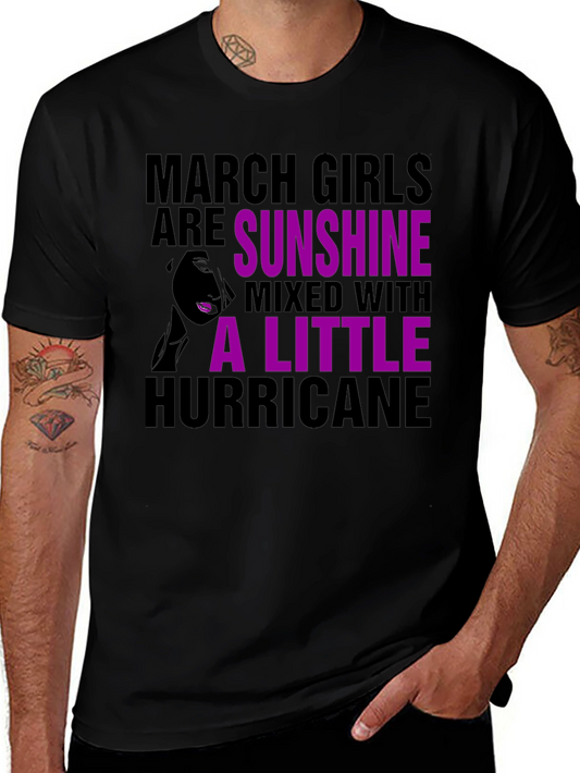 March Girls Sunshine Hurricane T-Shirt