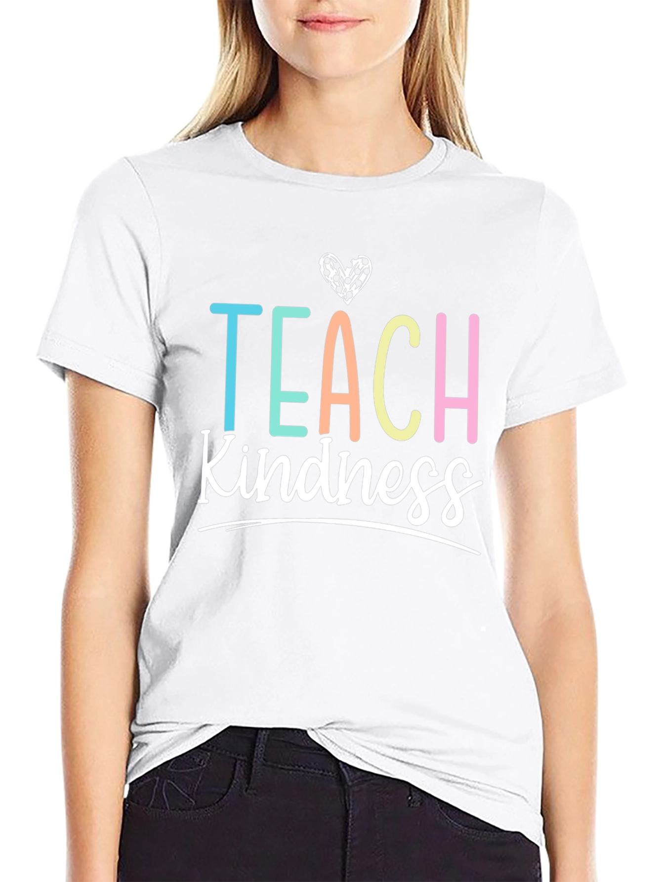 Teach Kindness T-Shirt - Inspiring Teacher Apparel