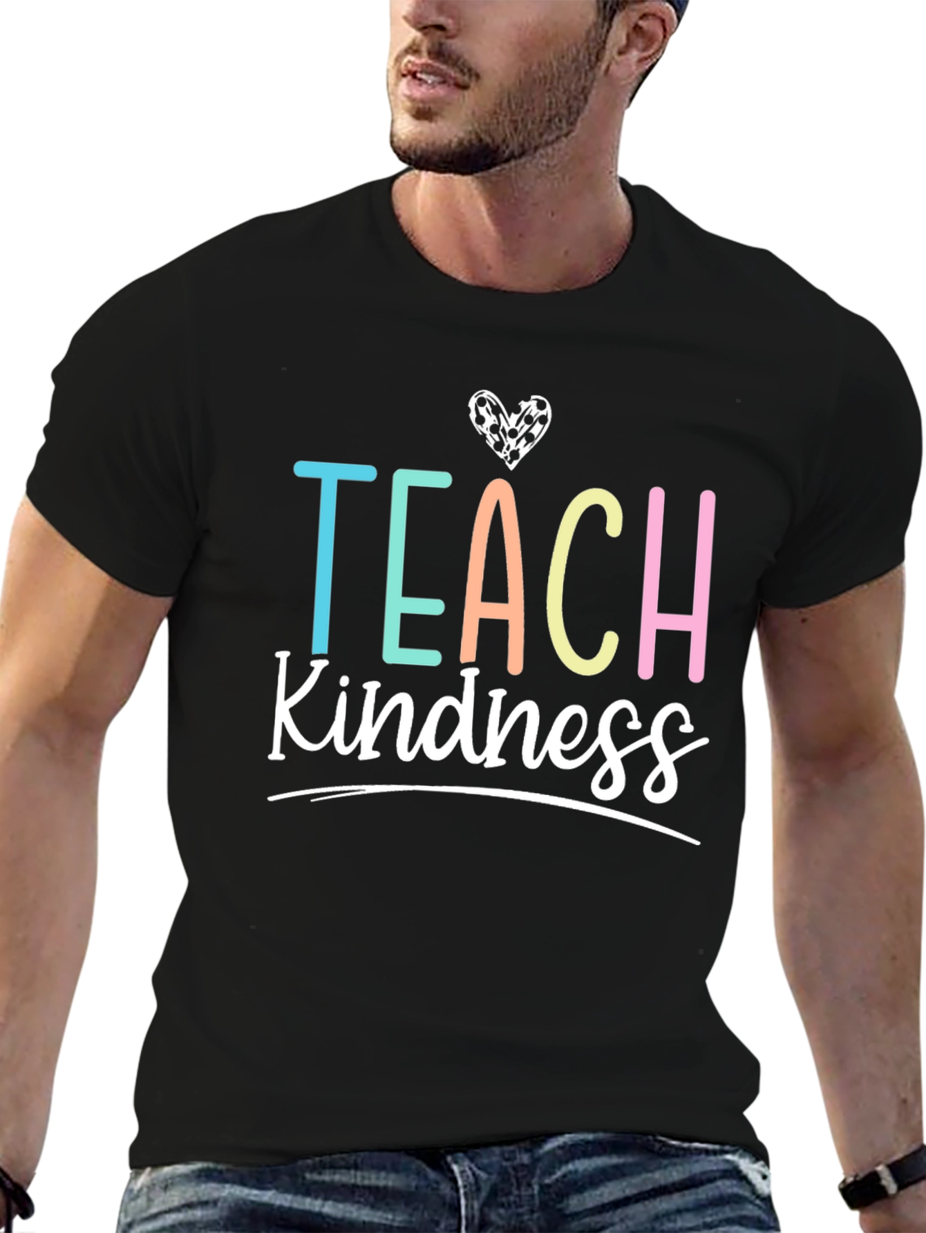 Teach Kindness T-Shirt - Inspiring Teacher Apparel