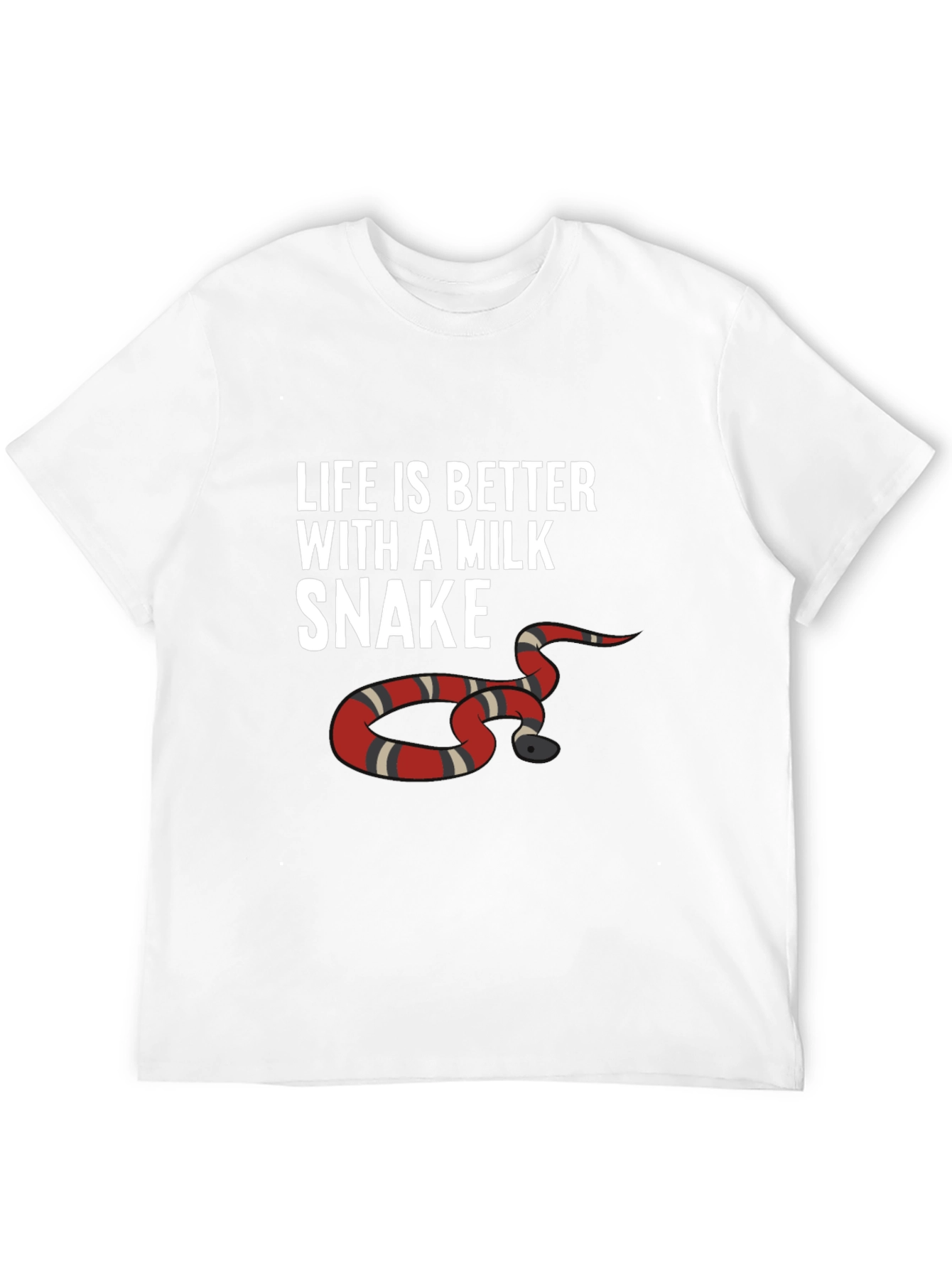 Life is Better with a Milk Snake Graphic Tee