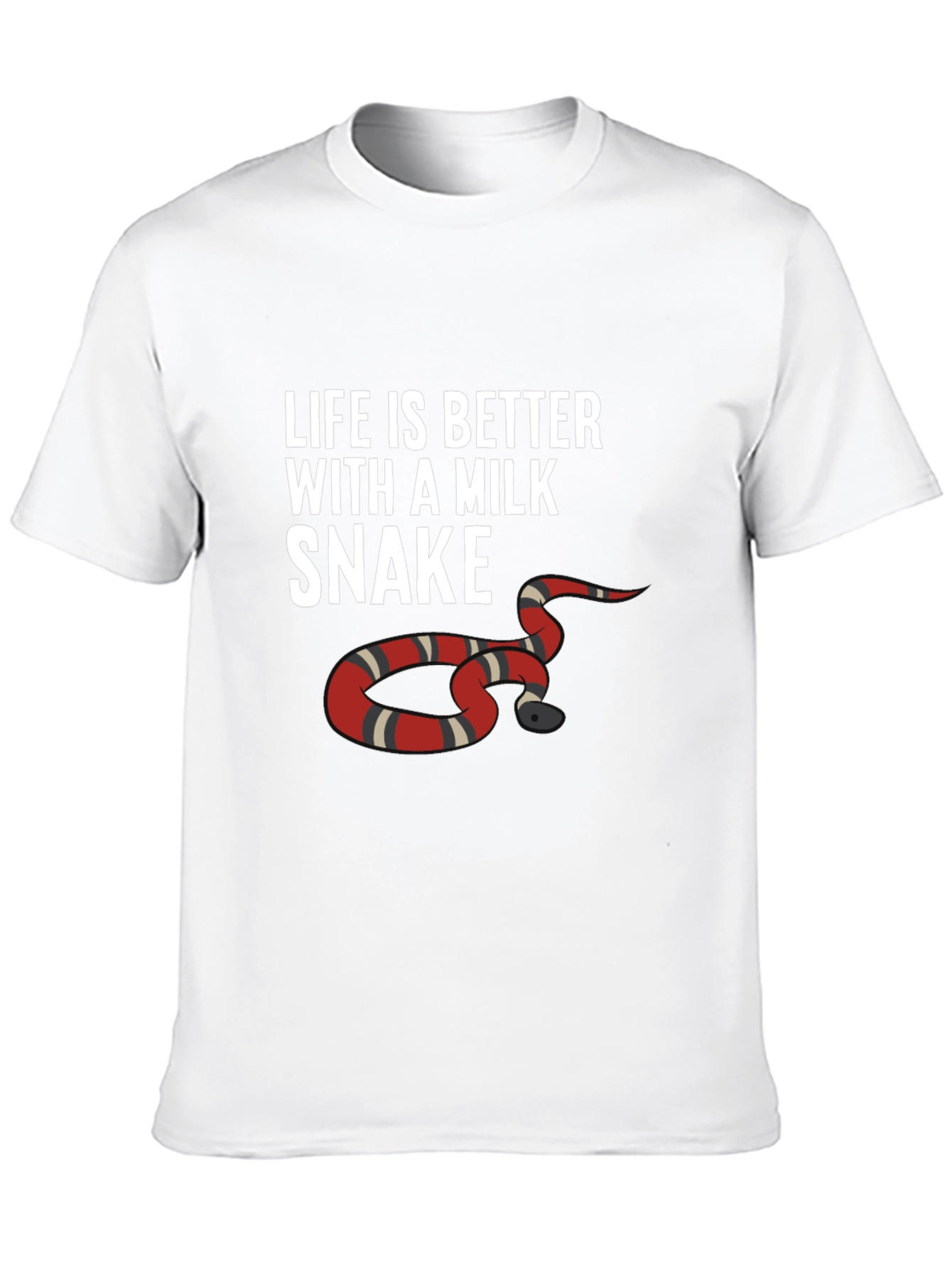 Life is Better with a Milk Snake Graphic Tee
