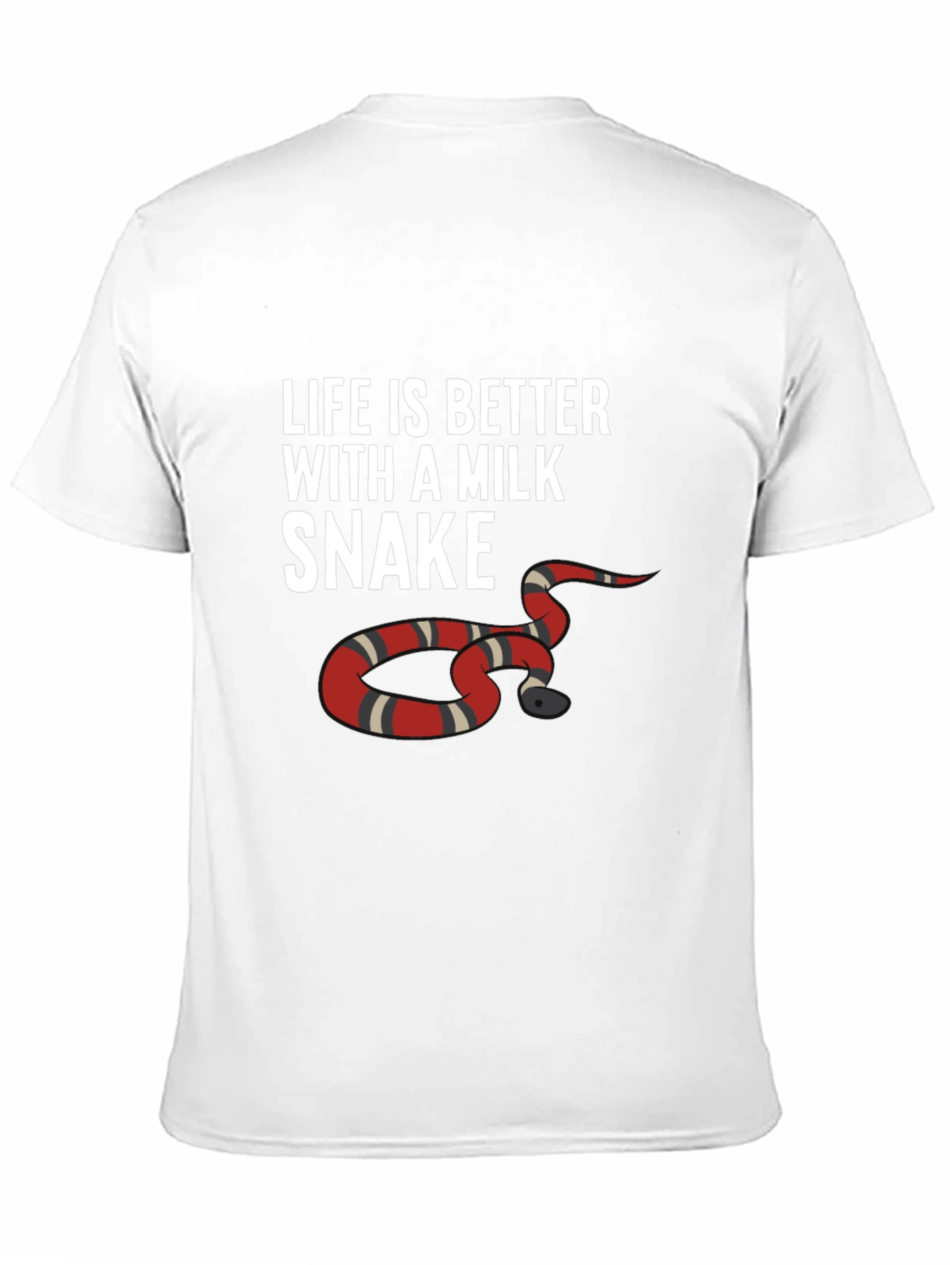Life is Better with a Milk Snake Graphic Tee