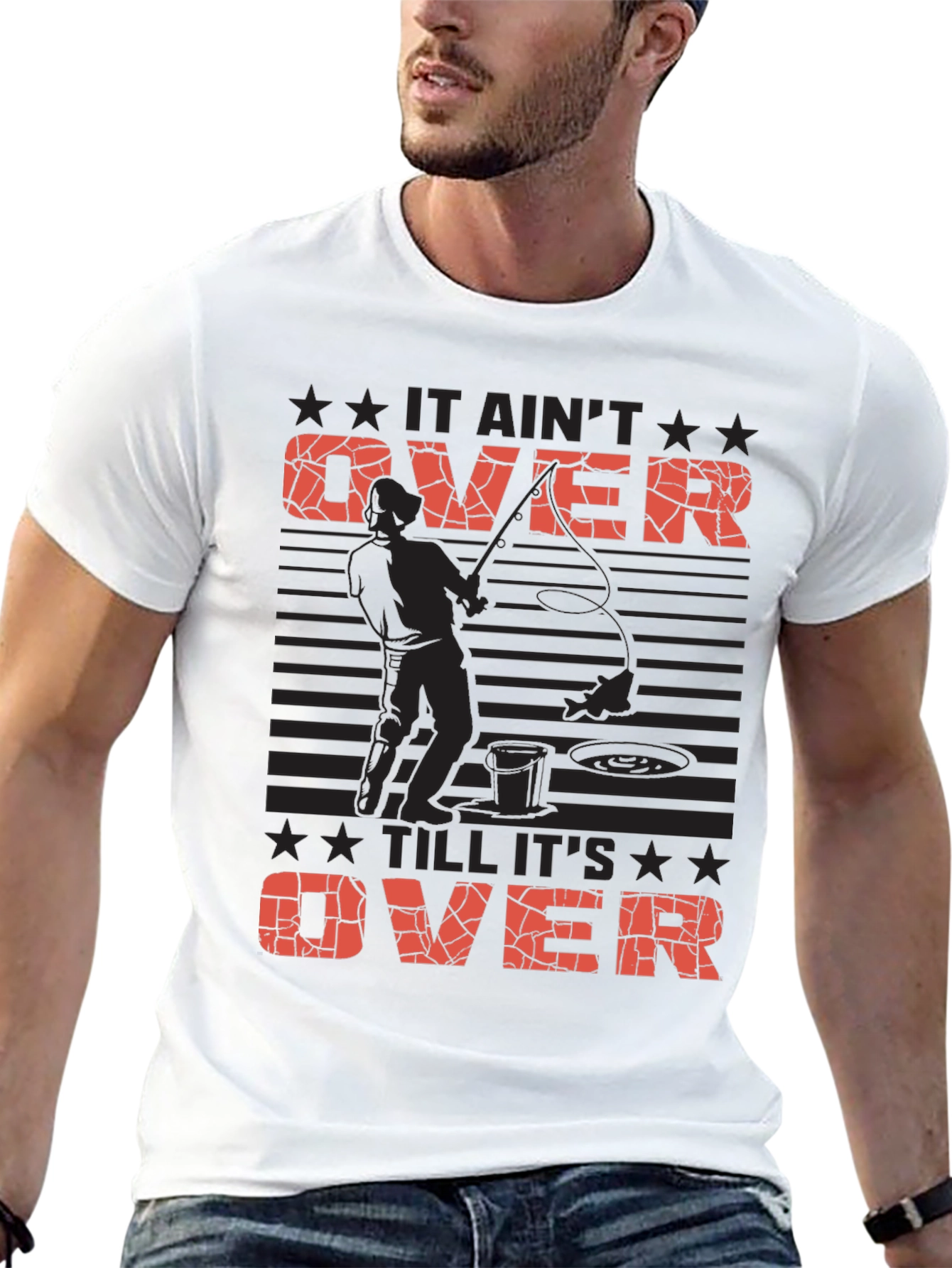 It Aint Over Till Its Over Fishing T-Shirt