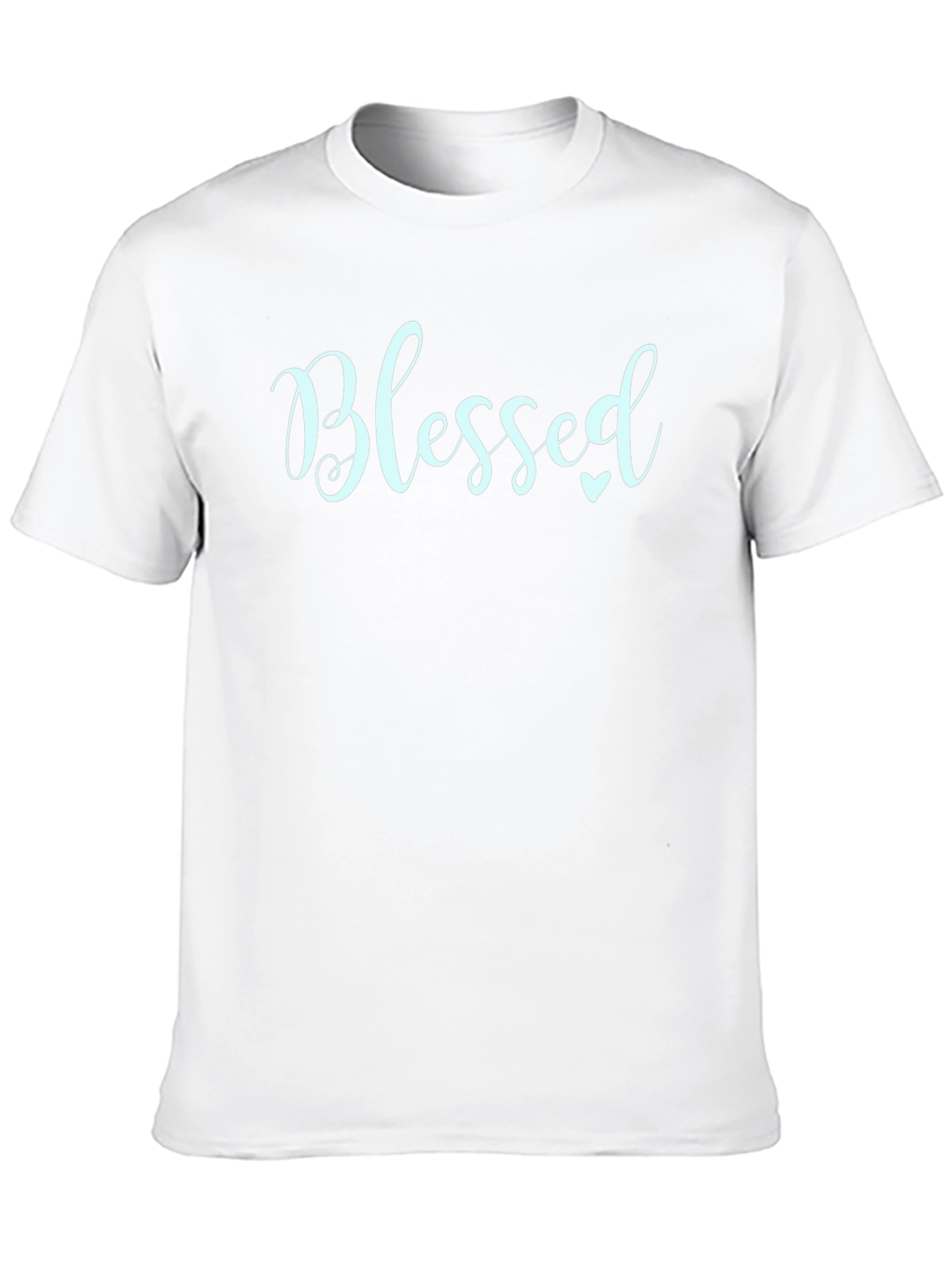 Blessed Graphic Tee - Soft Cotton Blend T-Shirt