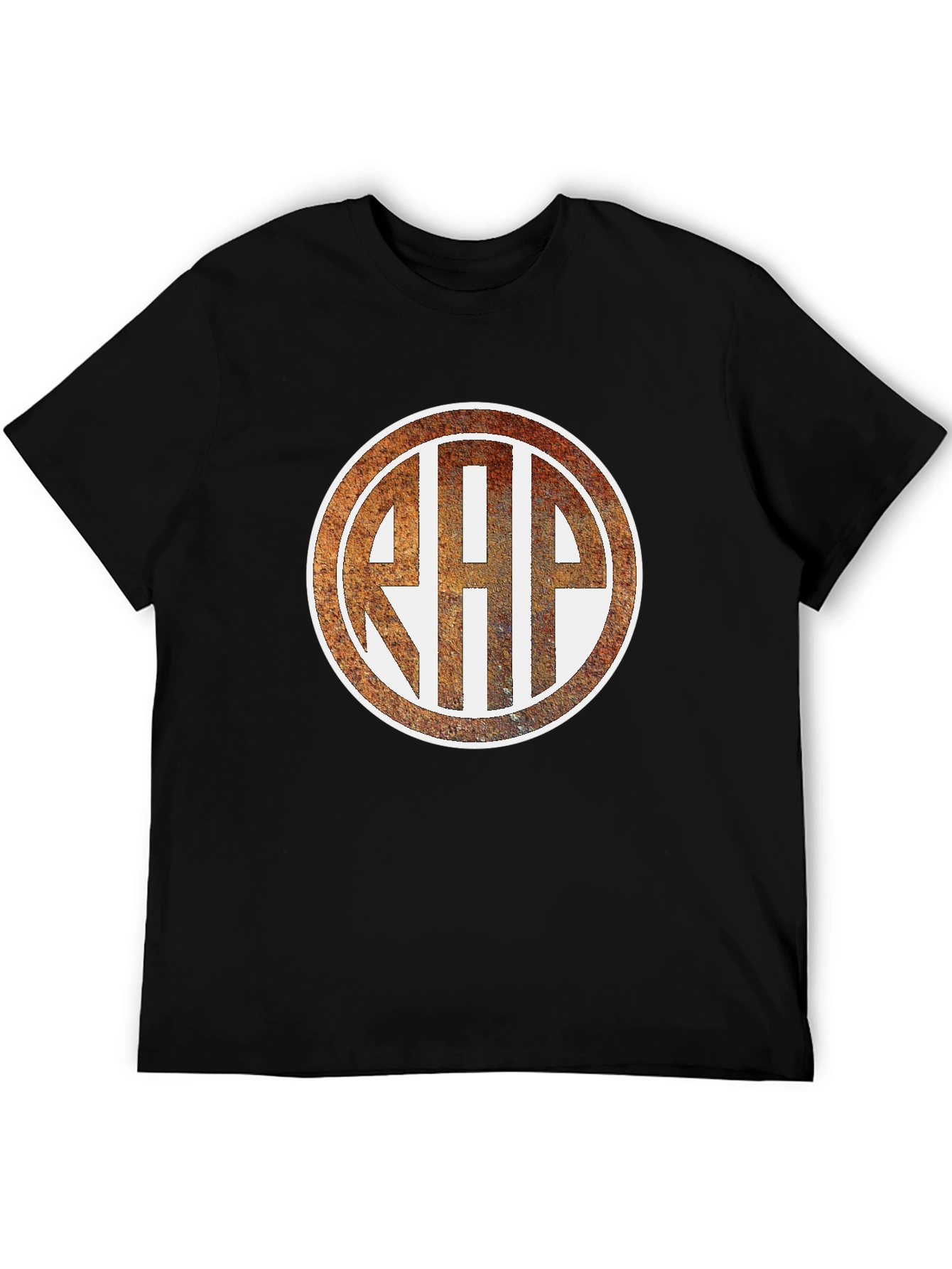 Rustic RHP Monogram Black T-Shirt