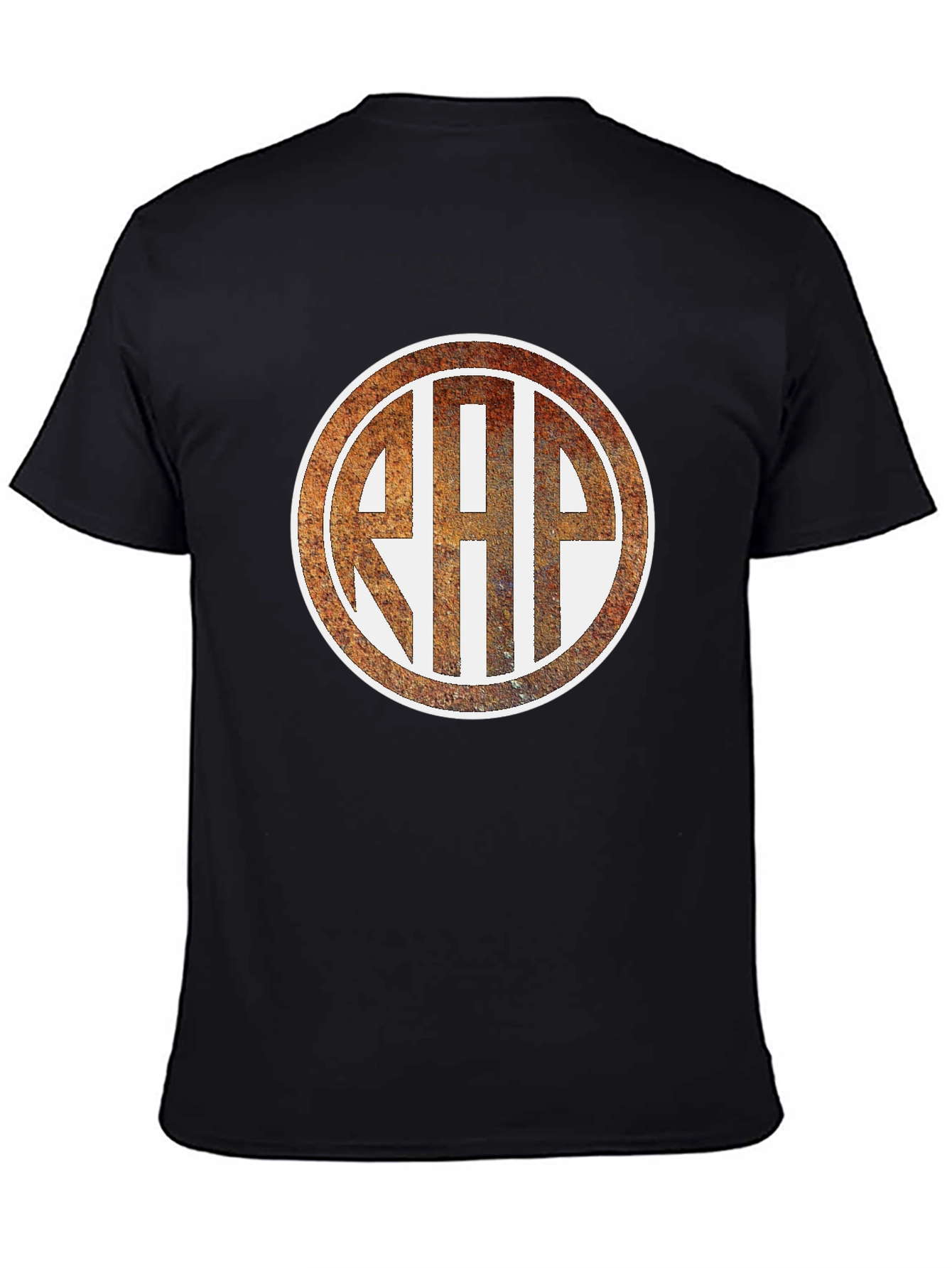 Rustic RHP Monogram Black T-Shirt