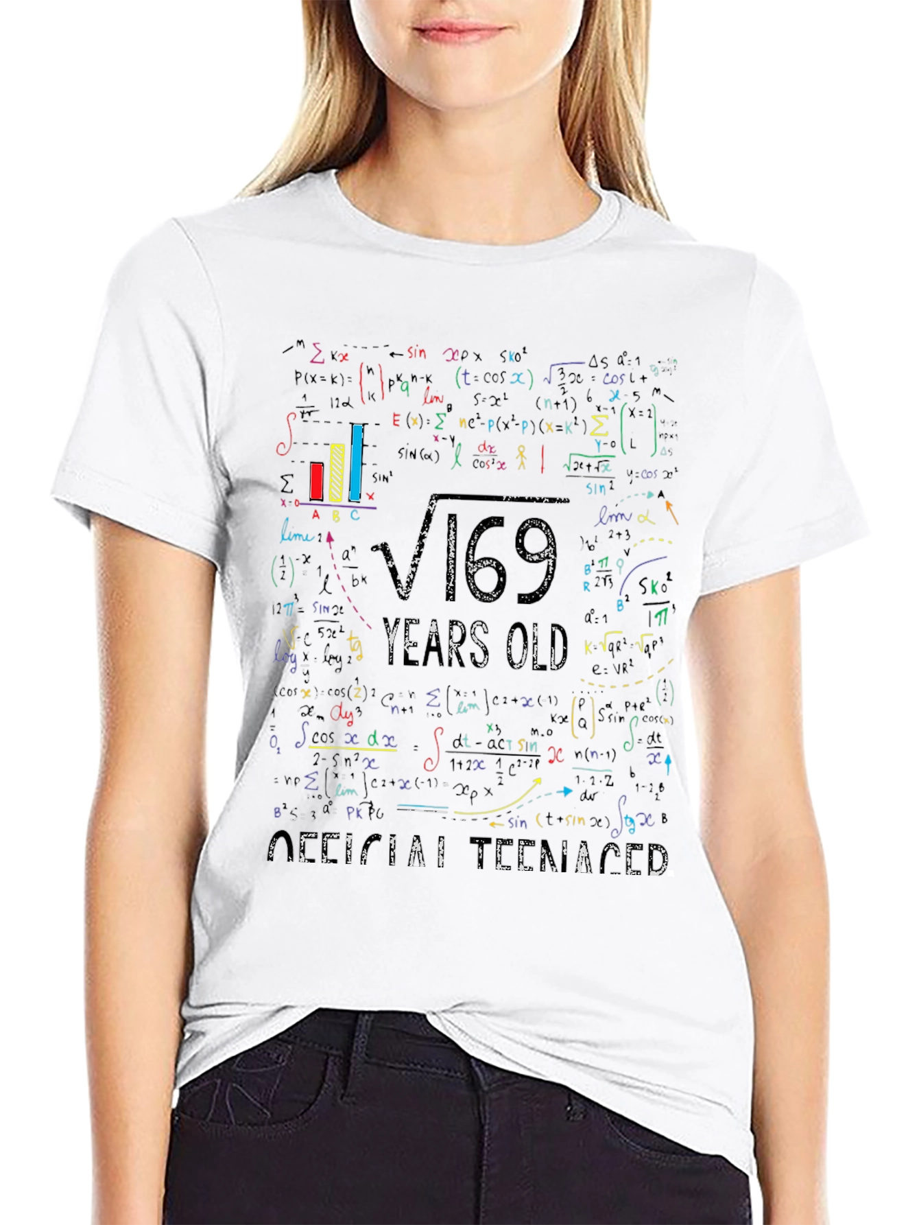 Math Formula 13 Years Old Teenager T-Shirt