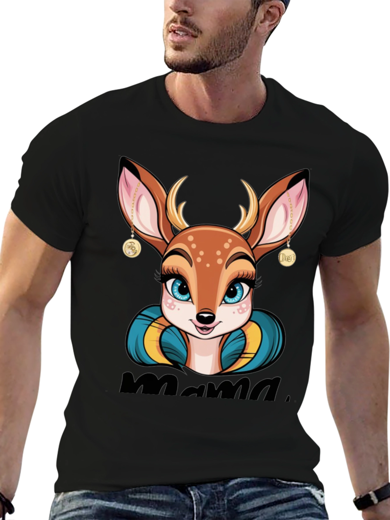 Mama Deer Graphic Tee