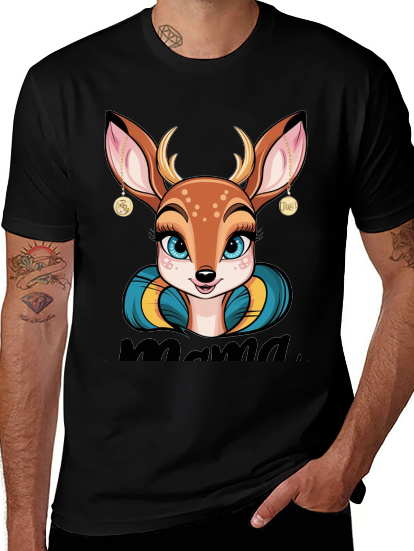 Mama Deer Graphic Tee
