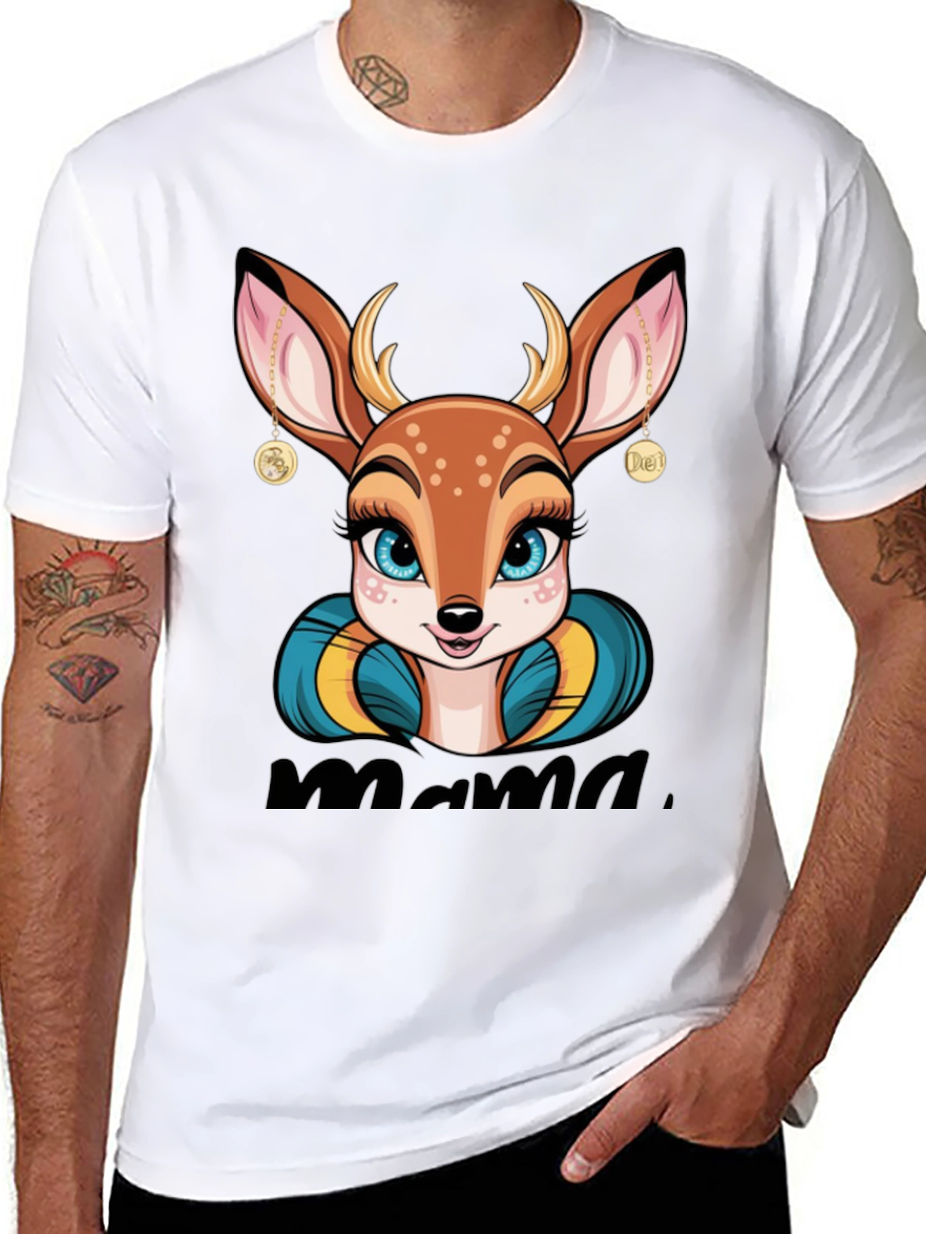 Mama Deer Graphic Tee