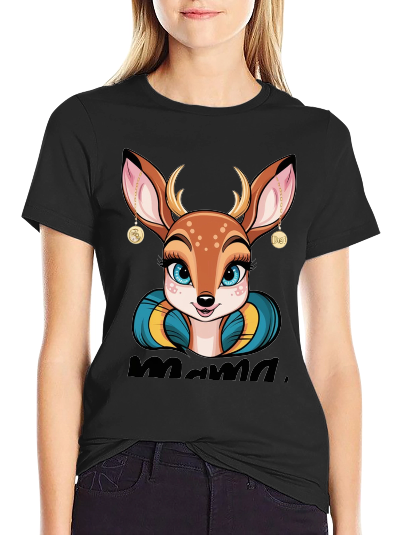 Mama Deer Graphic Tee