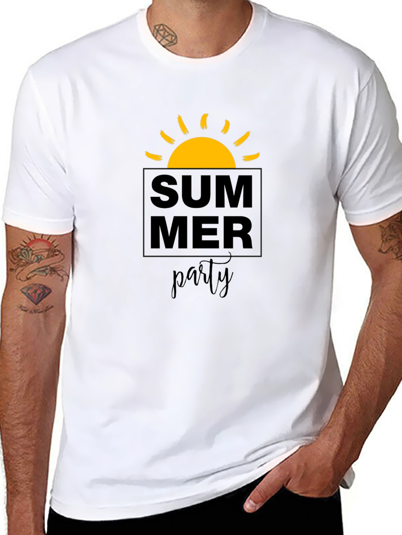 Summer Party Graphic T-Shirt
