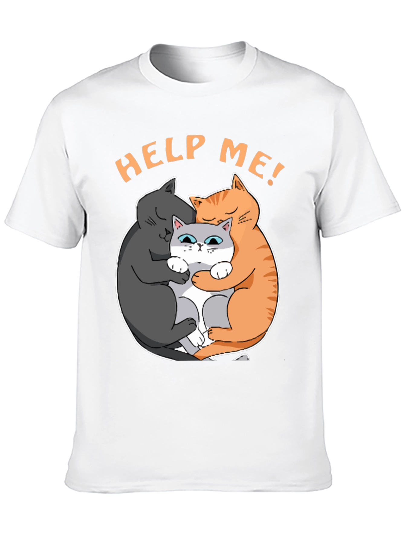Help Me! Cat Lover T-Shirt