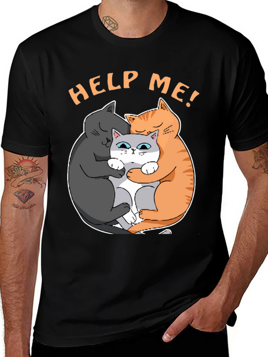 Help Me! Cat Lover T-Shirt