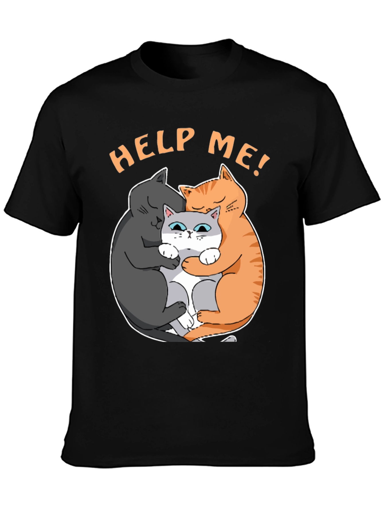 Help Me! Cat Lover T-Shirt