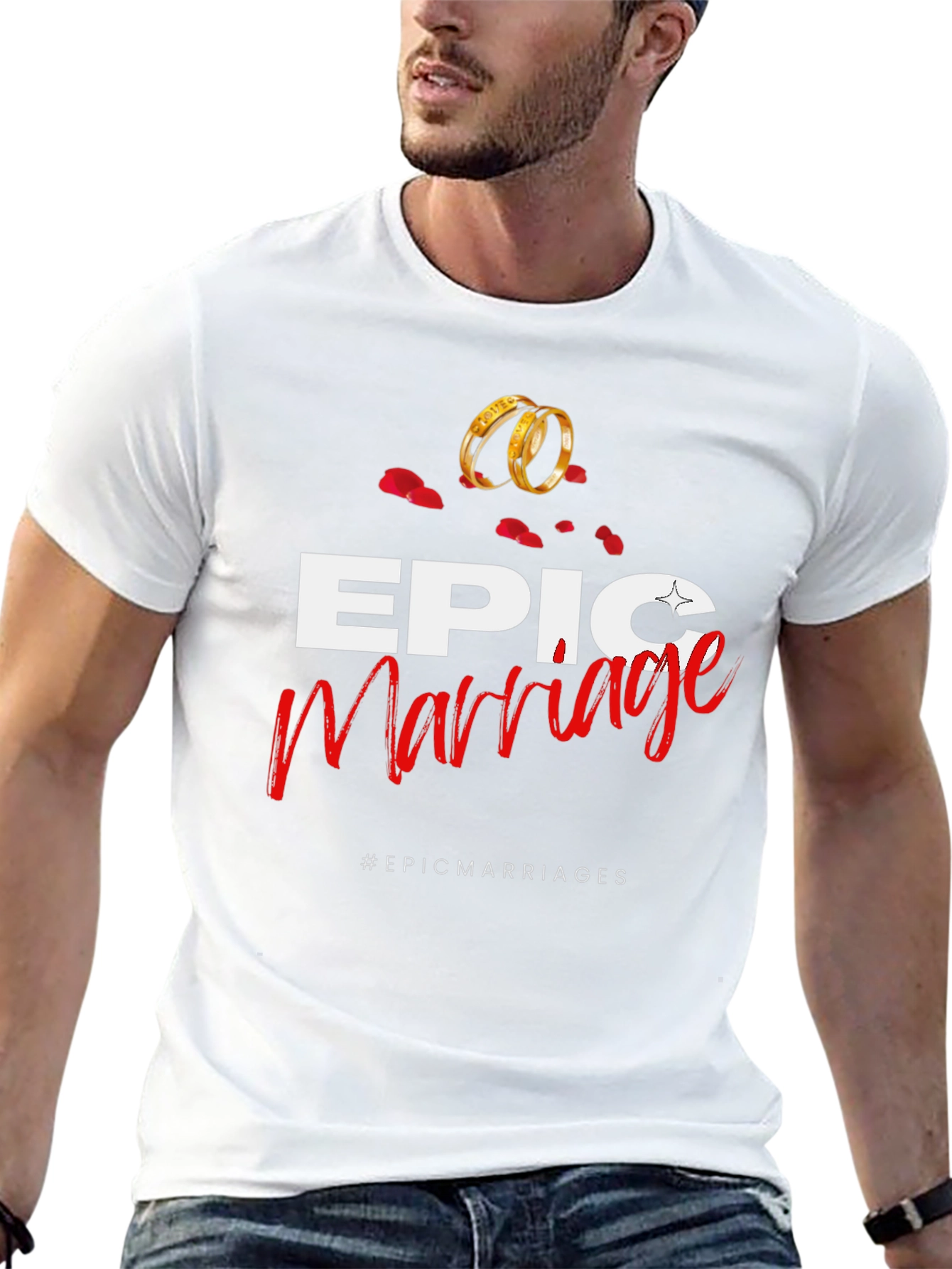 Epic Marriage T-Shirt - Stylish Wedding Anniversary Apparel