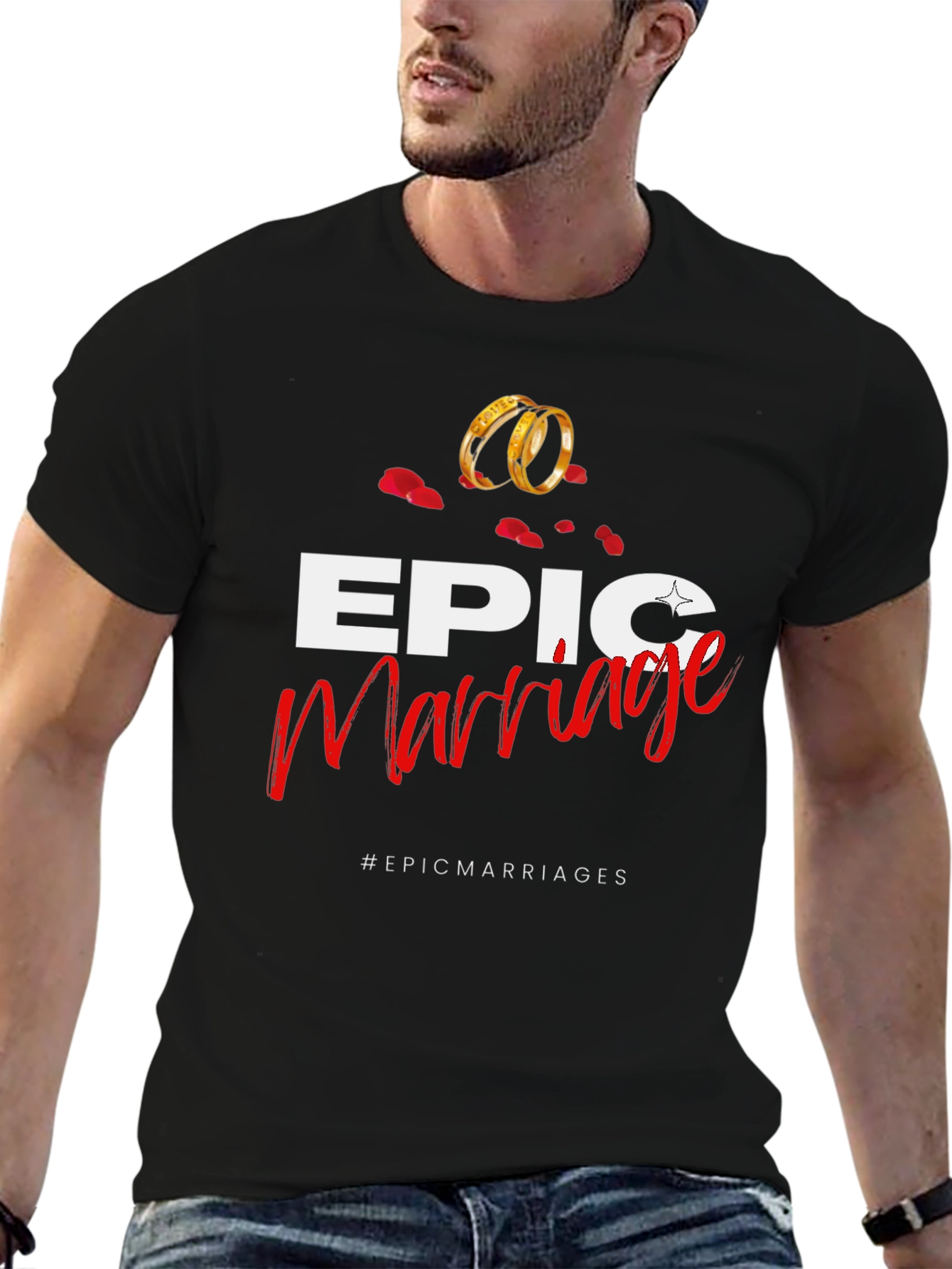 Epic Marriage T-Shirt - Stylish Wedding Anniversary Apparel
