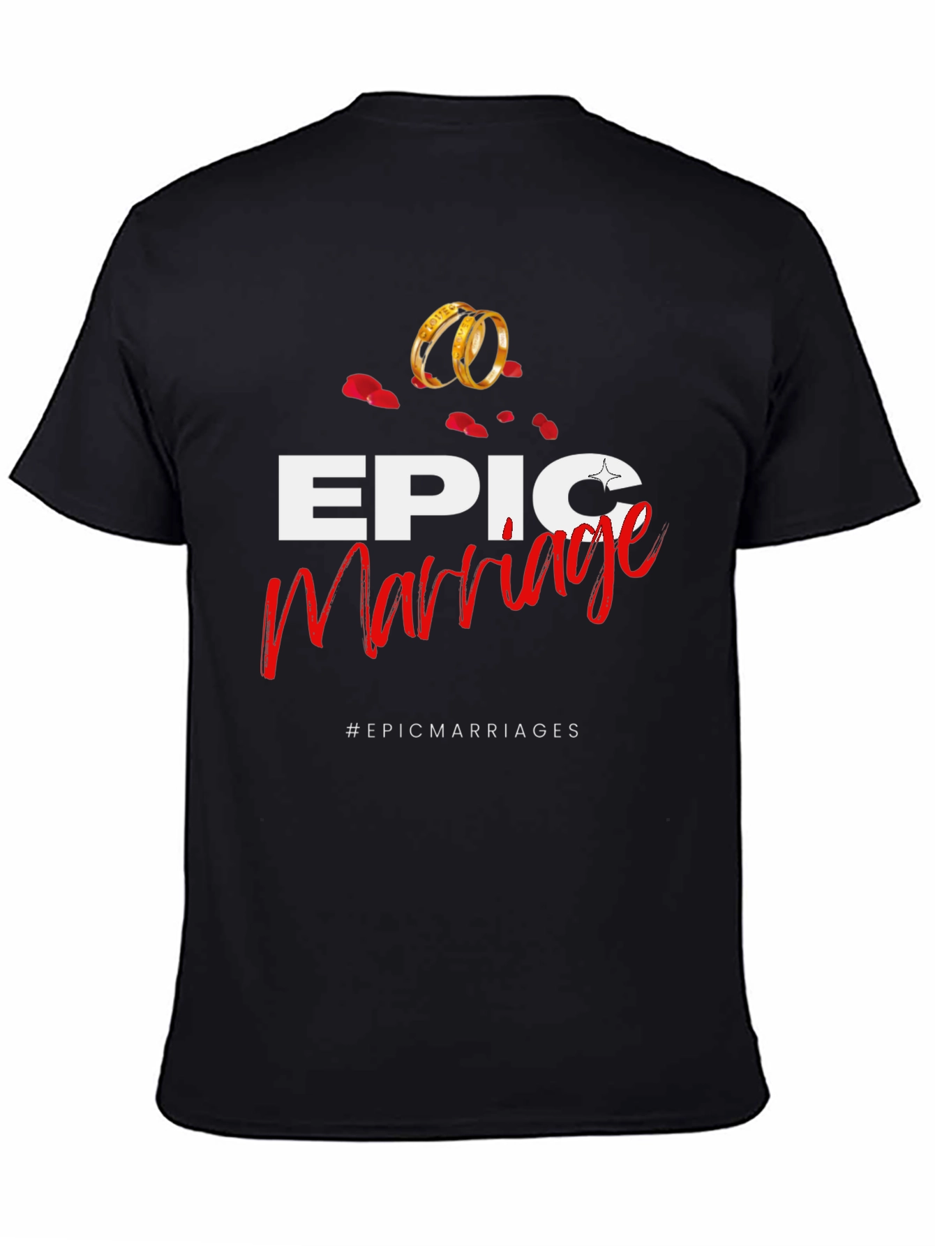 Epic Marriage T-Shirt - Stylish Wedding Anniversary Apparel