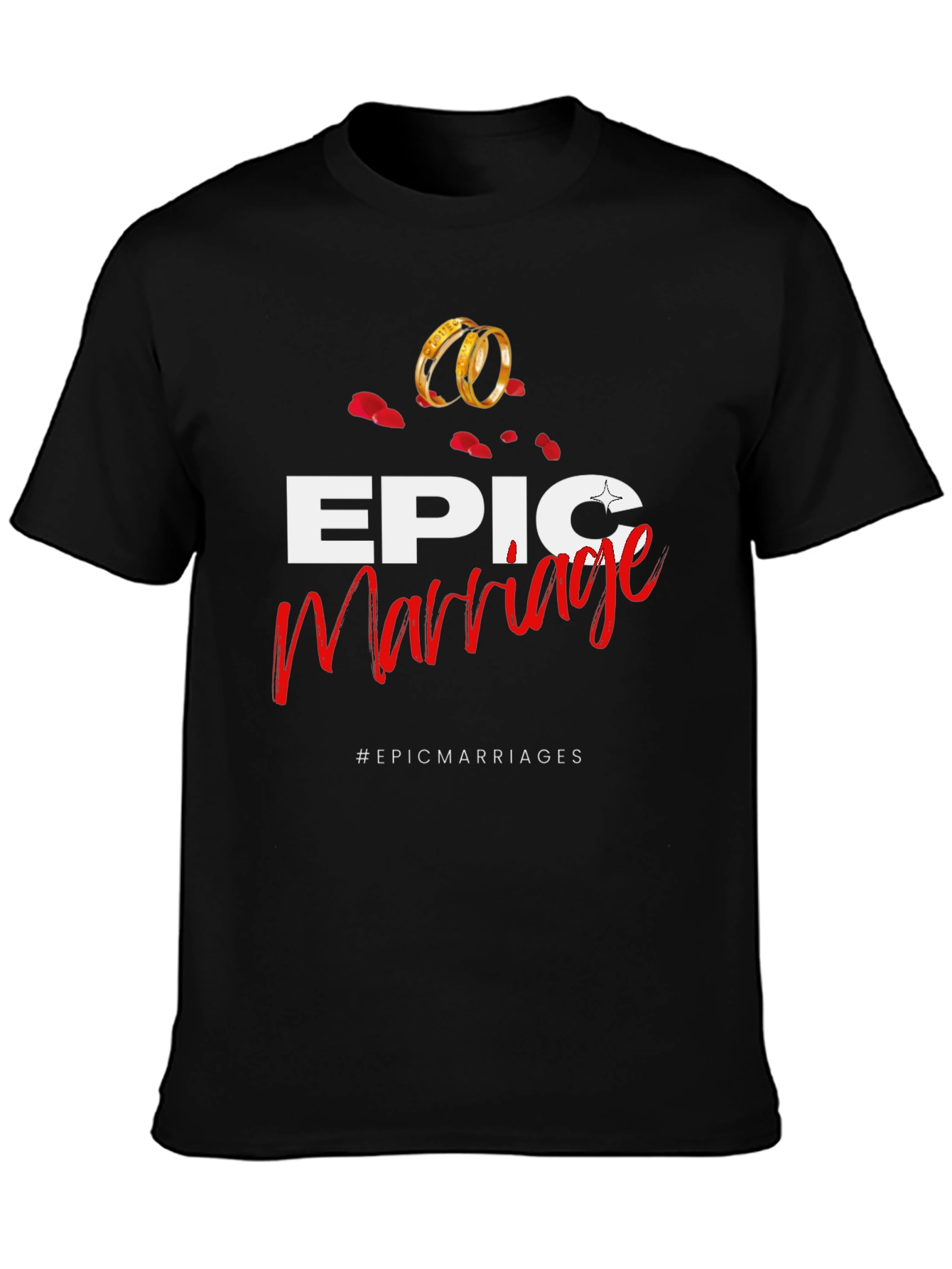 Epic Marriage T-Shirt - Stylish Wedding Anniversary Apparel