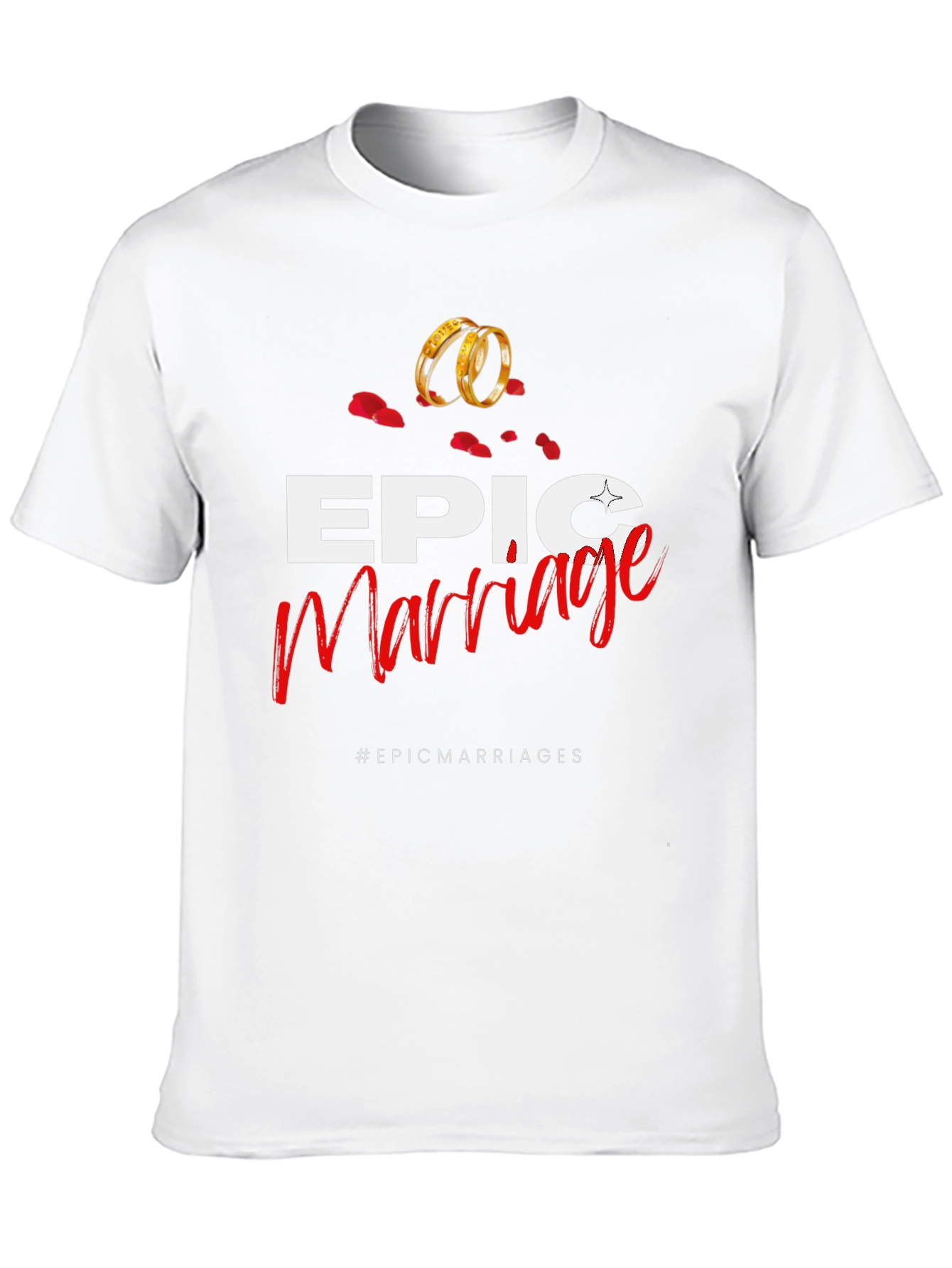 Epic Marriage T-Shirt - Stylish Wedding Anniversary Apparel