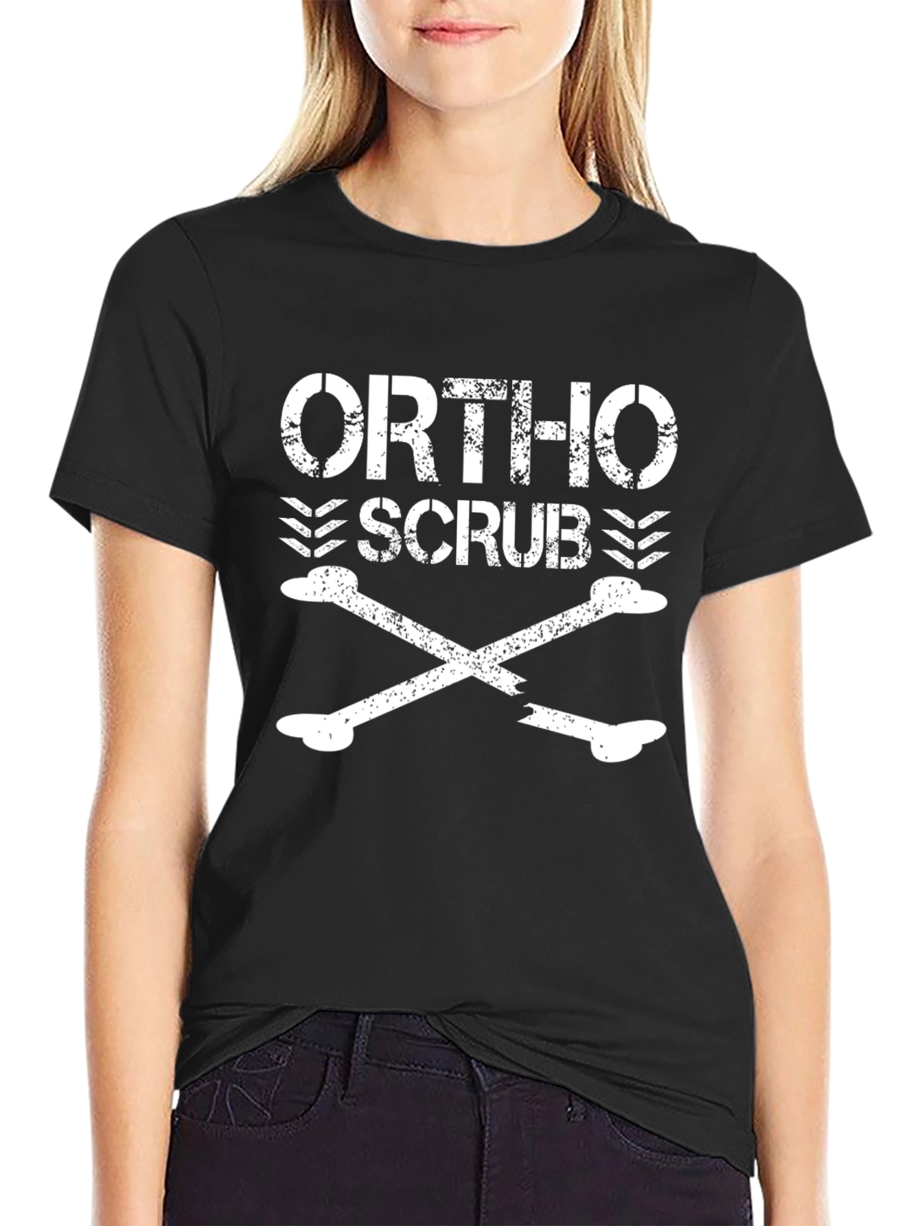 Ortho Scrub T-Shirt - Bone Design
