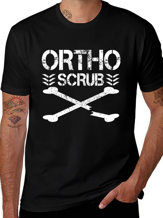 Ortho Scrub T-Shirt - Bone Design