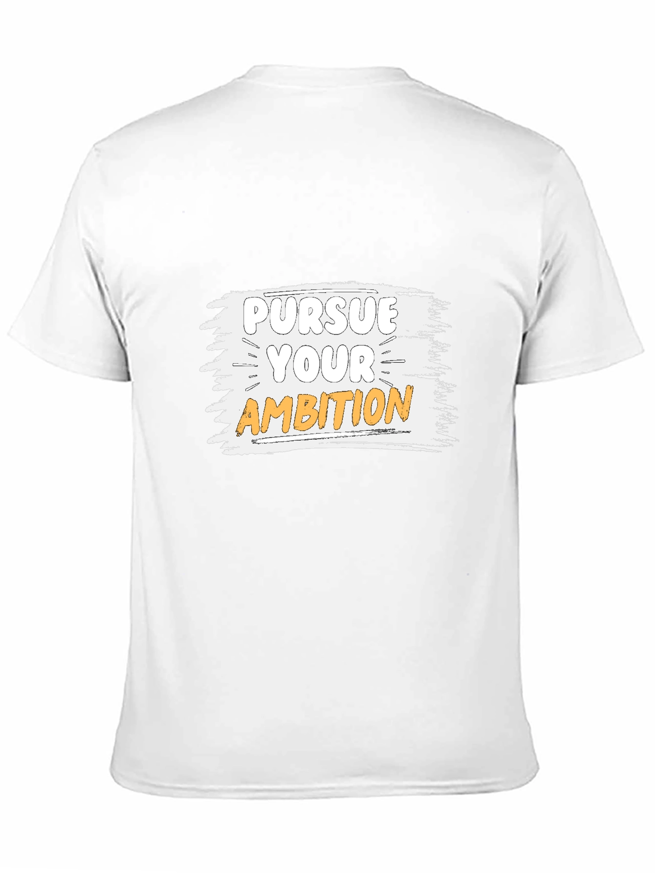 Pursue Your Ambition Graphic Tee - Black